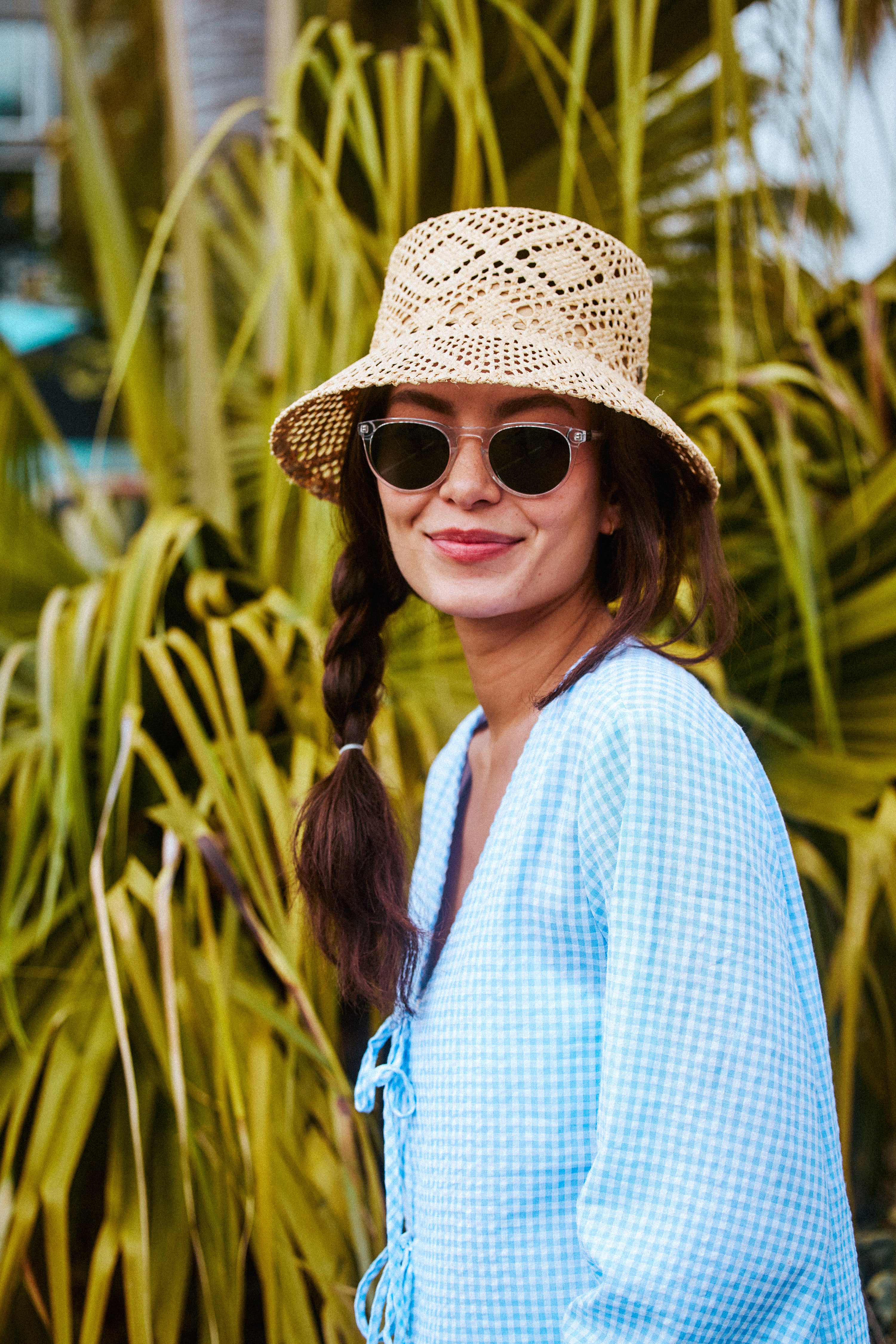 Sofia Bucket in Natural – Hemlock Hat - Main Image