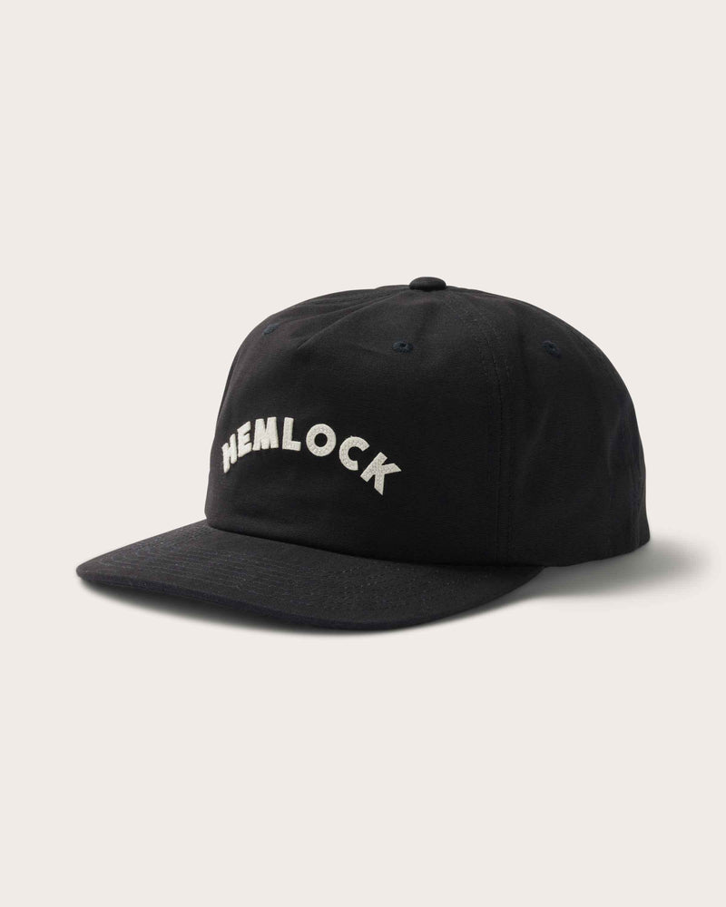 Hemlock Alden Baseball Hat in Black