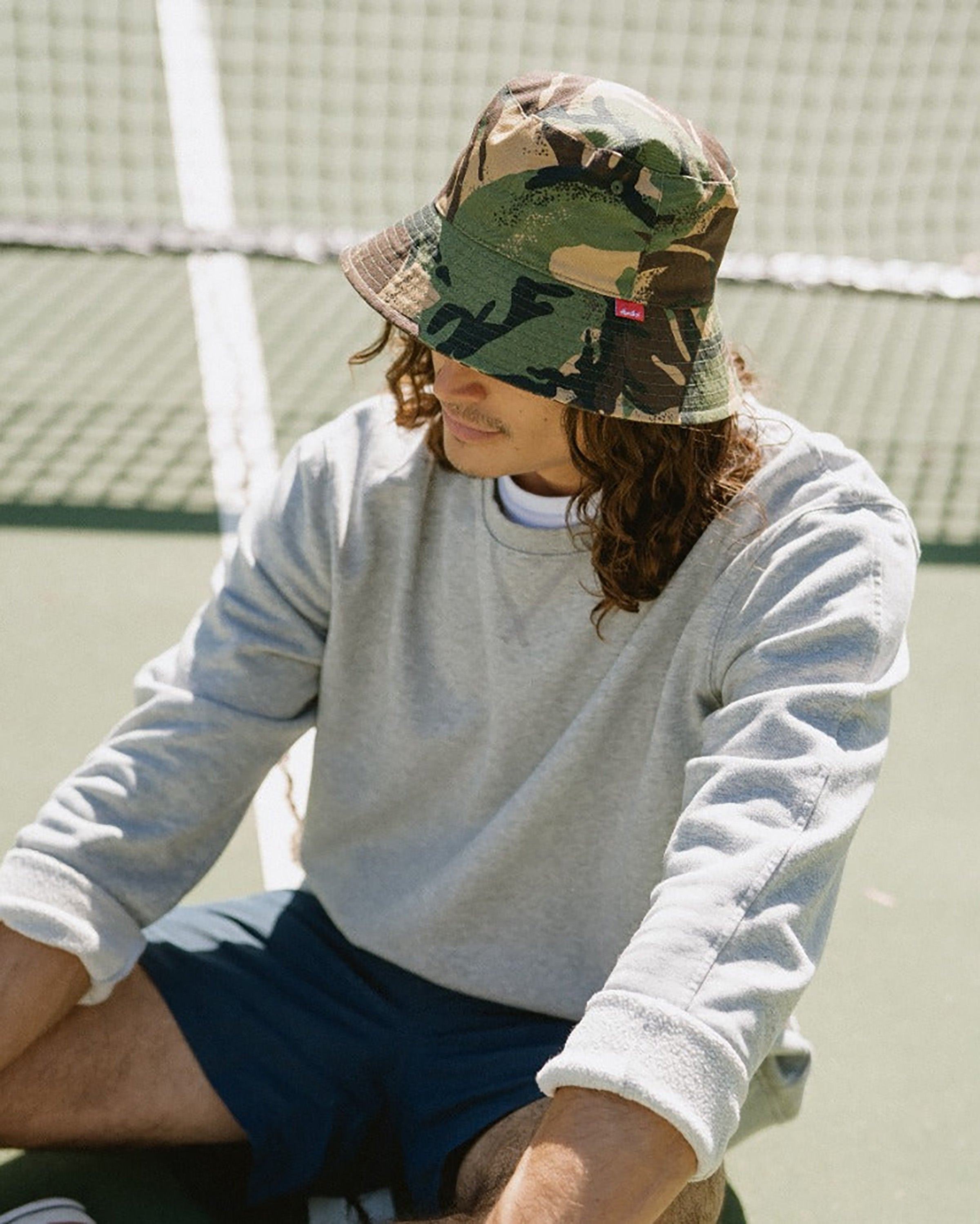 Archer Cotton Bucket Hat Cotton Canvas Bucket Hat Hemlock Hat