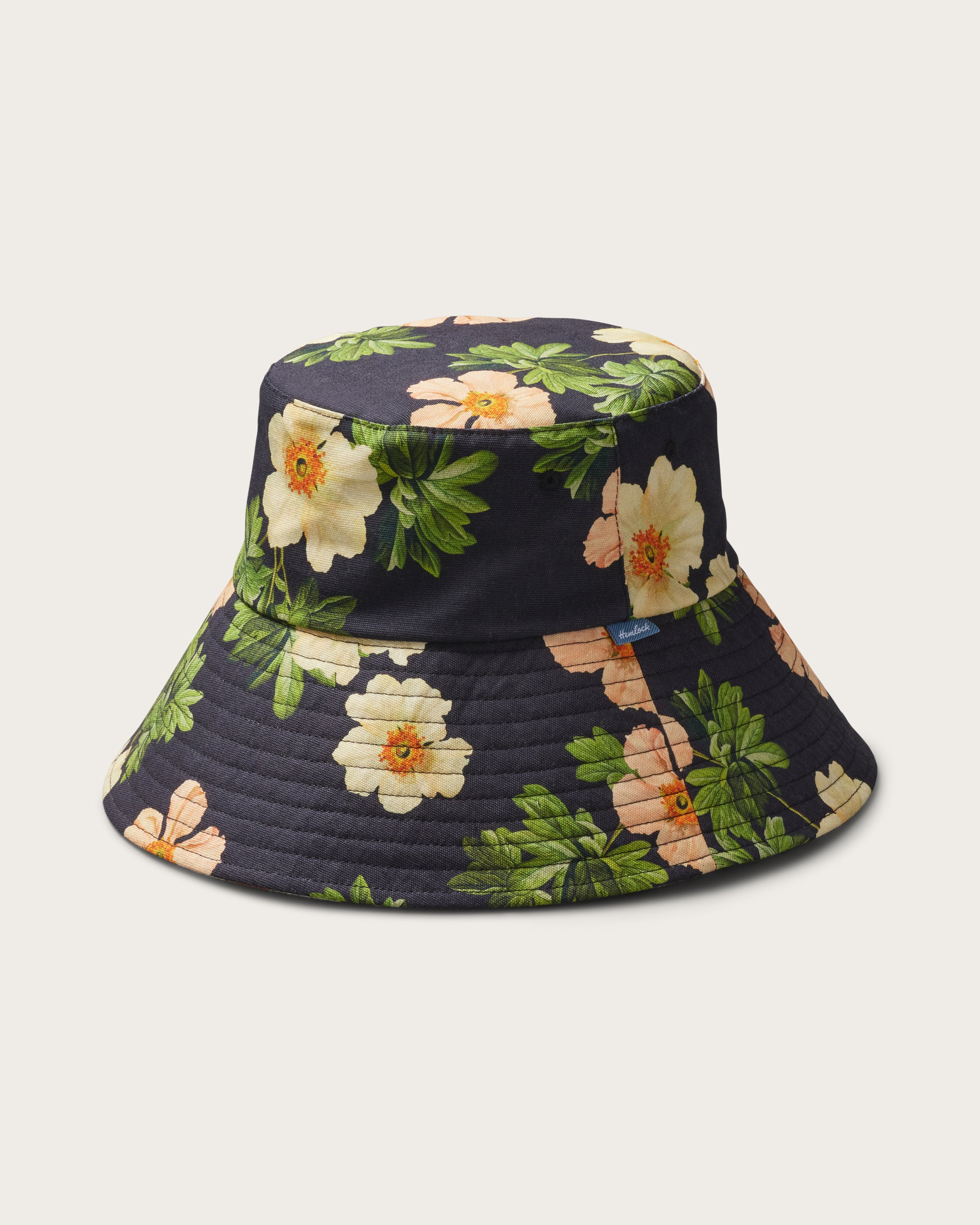 Wide Brim Mexico Bucket Hat Bali Wide Brim Bucket In Floral