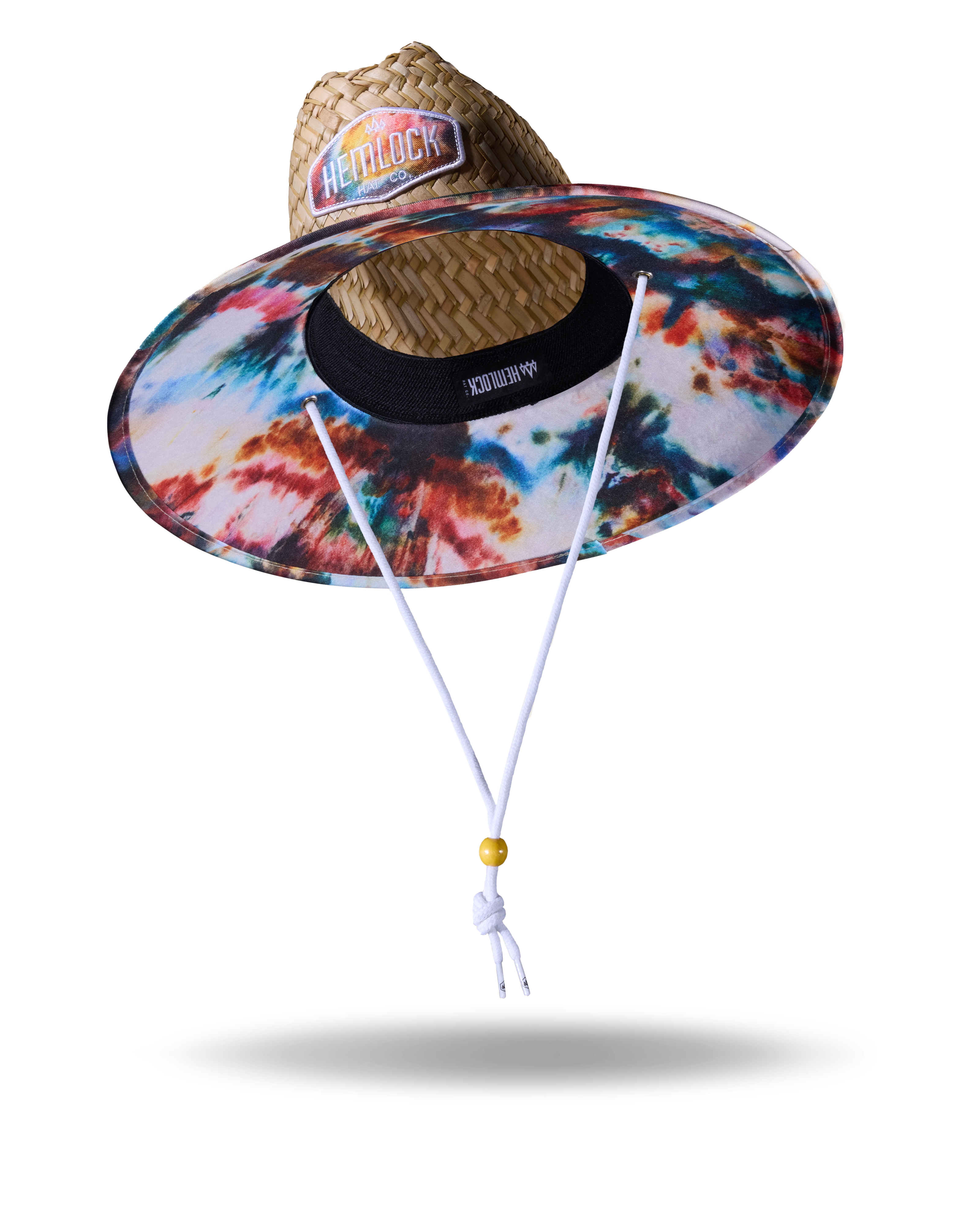 Bowie Straw Lifeguard Hat | Straw Hat UPF 50+ | Hemlock Hat Co.