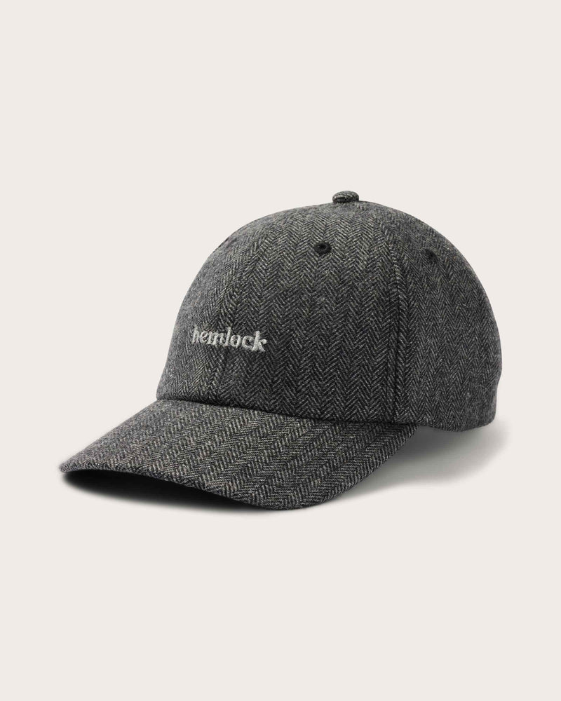 Hemlock Bristol Dad Hat in Grey and Black