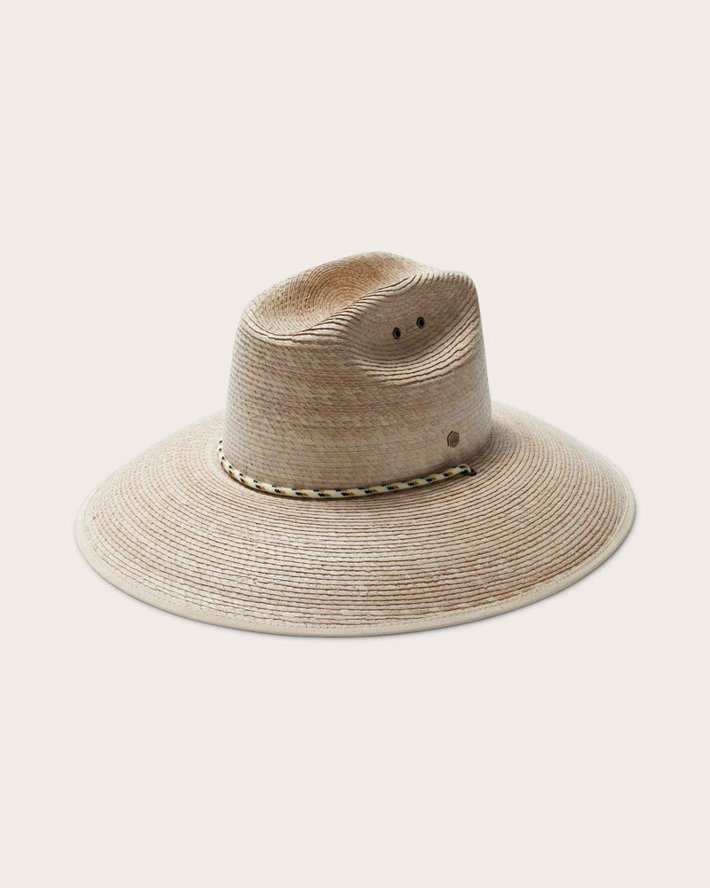 Hemlock Santos Straw Lifeguard Hat in Natural