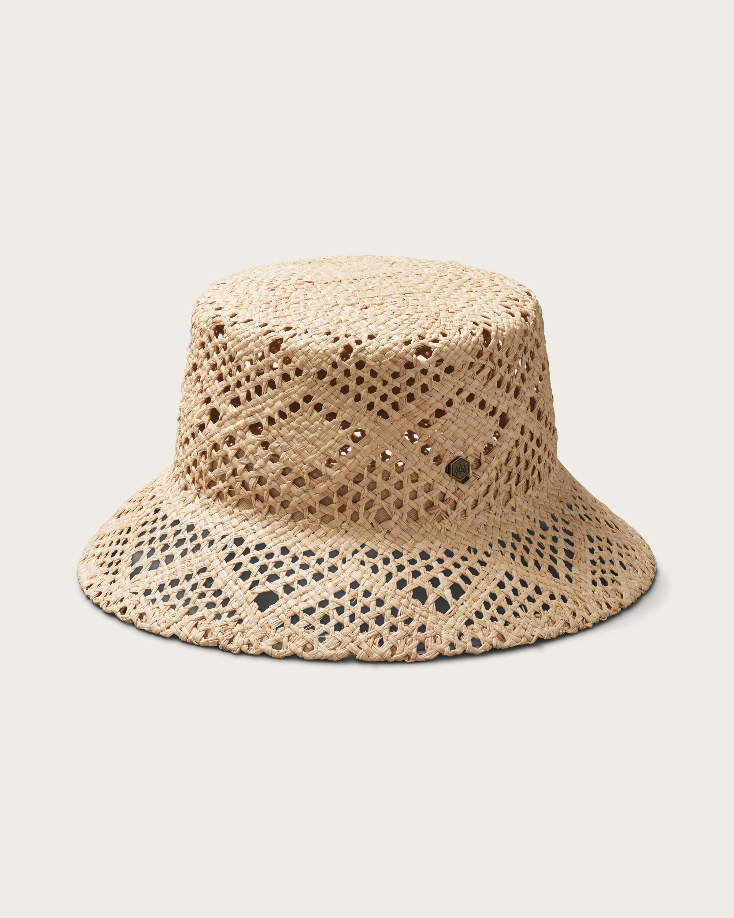 Hemlock Sofia Straw Bucket