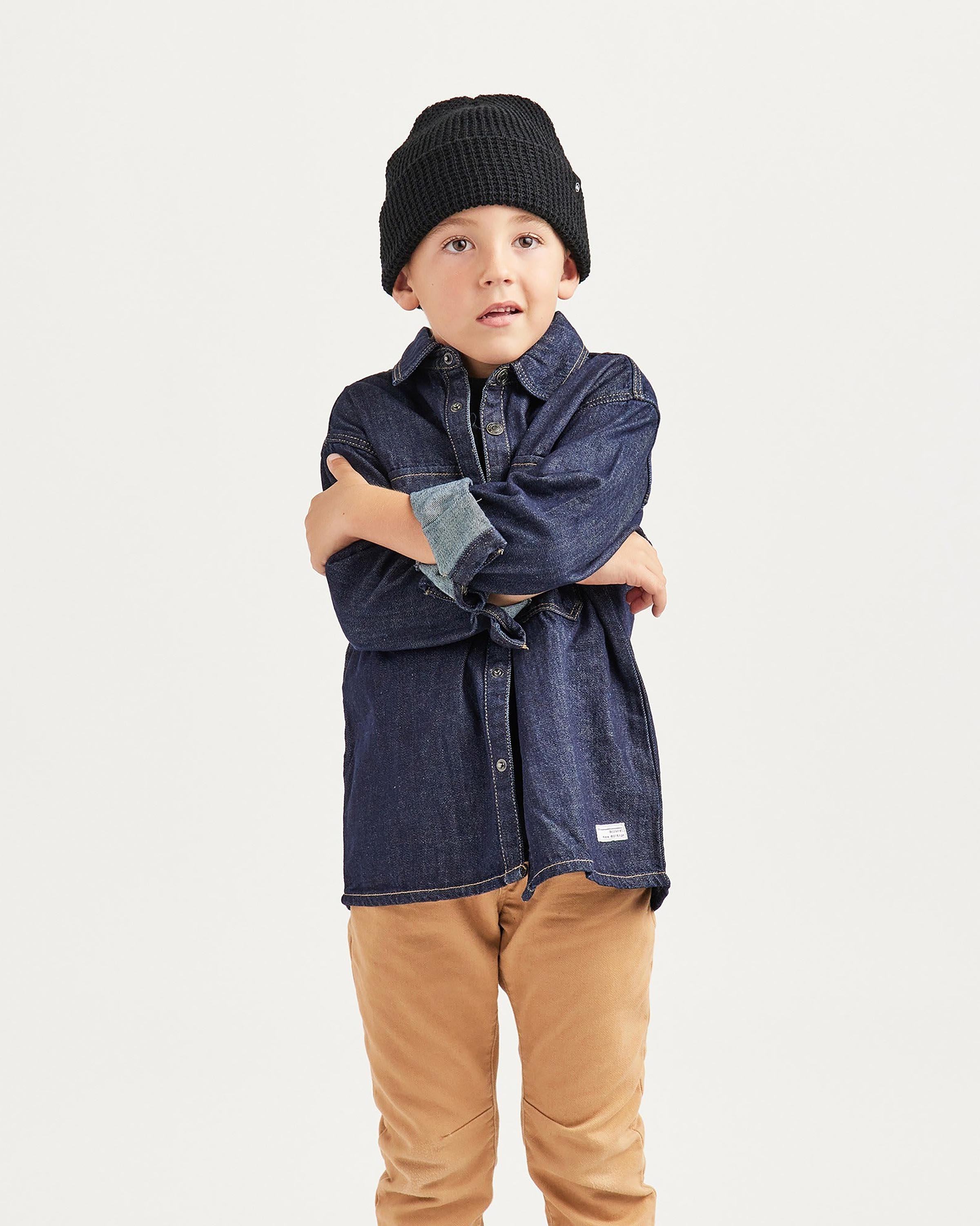 Kids Ranger Beanie | Hemlock Hat Co. | Kids Ribbed Knit Beanie