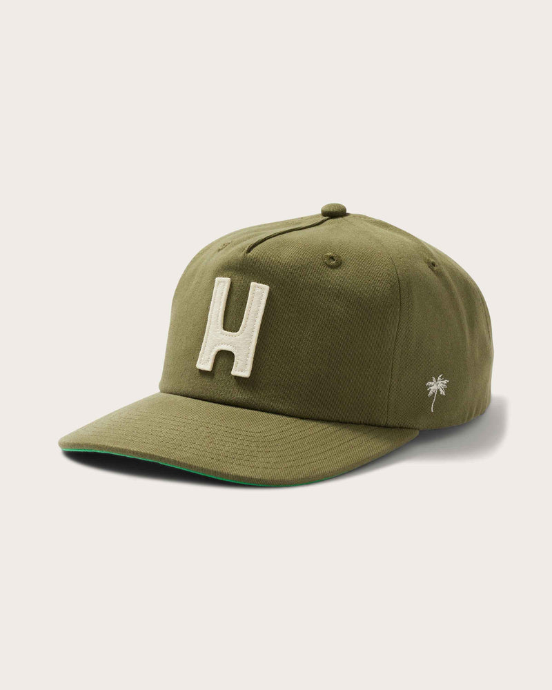 Hemlock Thomas Baseball Hat in Moss Green