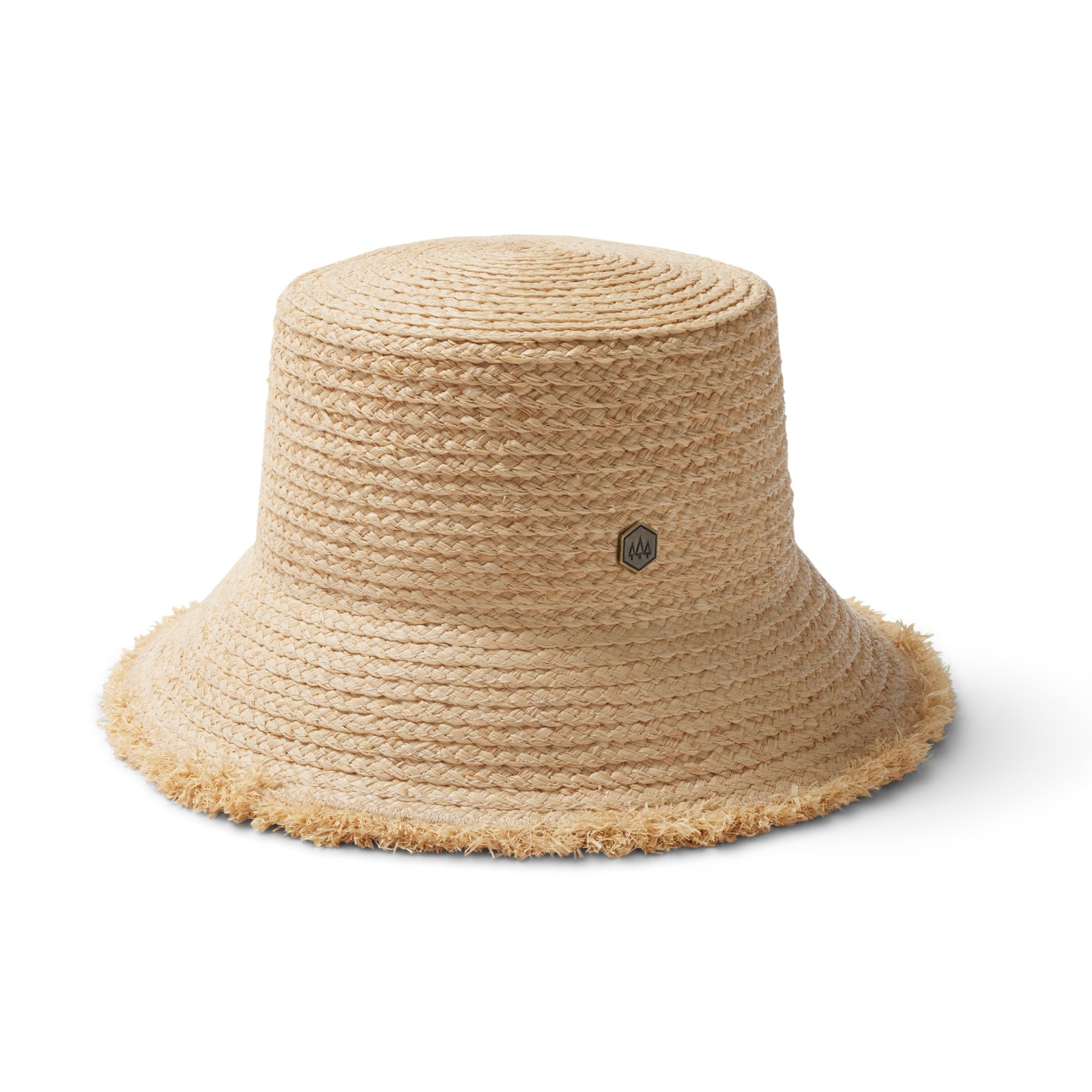 Lenny Bucket | Raffia Straw Bucket Hat | Hemlock Hat Co. Natural / L (59cm)