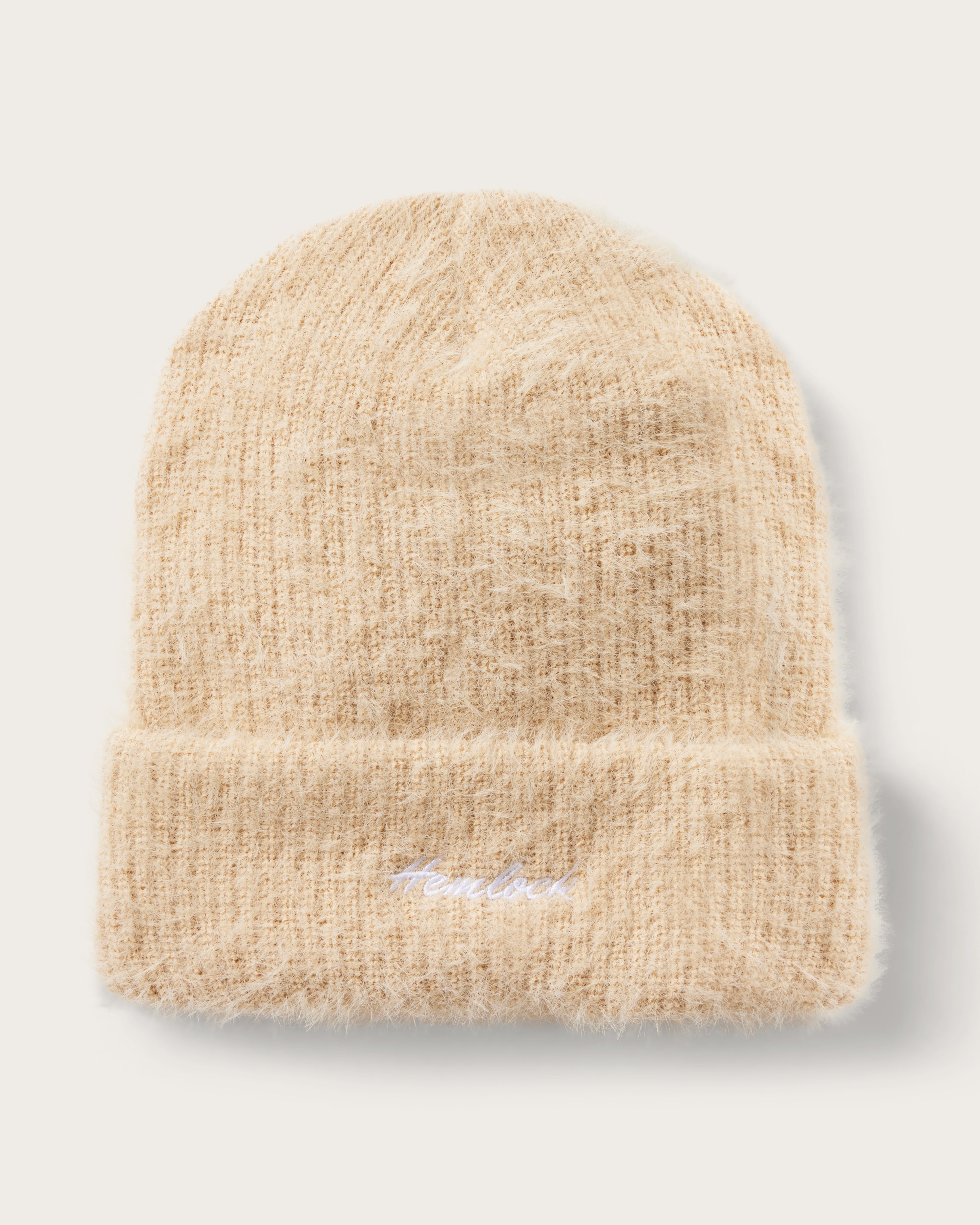 ★Wai Kei★ Hairy Basic Beanie Ivory YK23FWAC15-2 Ivy Fuzzy Beanie in Oat – Hemlock Hat Co.