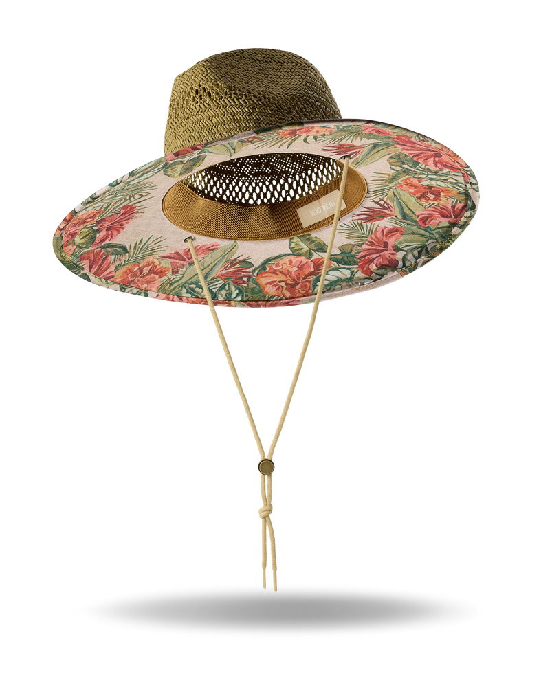 UPF50+ Lifeguard hat in Hibiscus
print