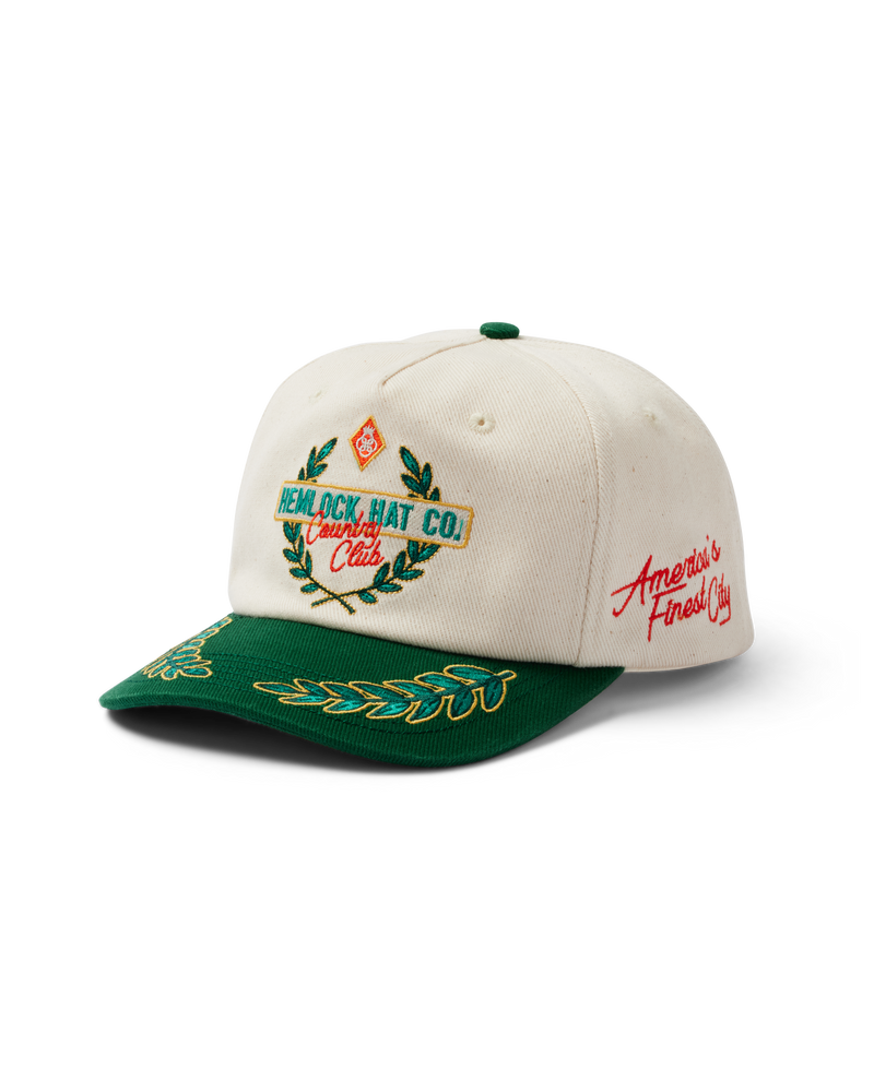 Fairway baseball hat in emerald