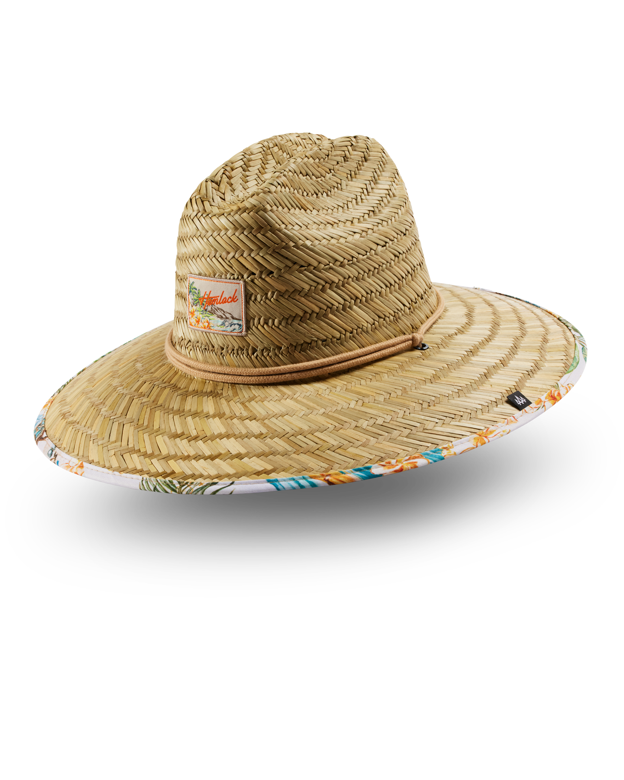 UPF50+ Lifeguard hat in Aloha tropics
print side view