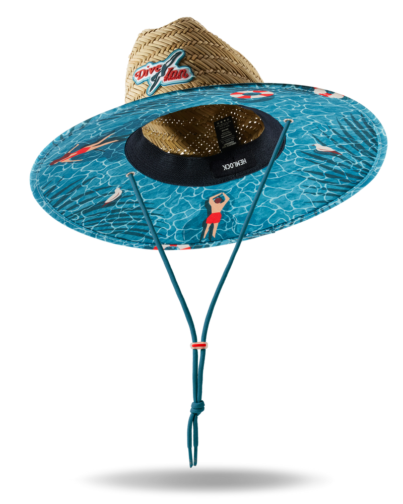 UPF50+ Lifeguard hat in Dive Inn
print