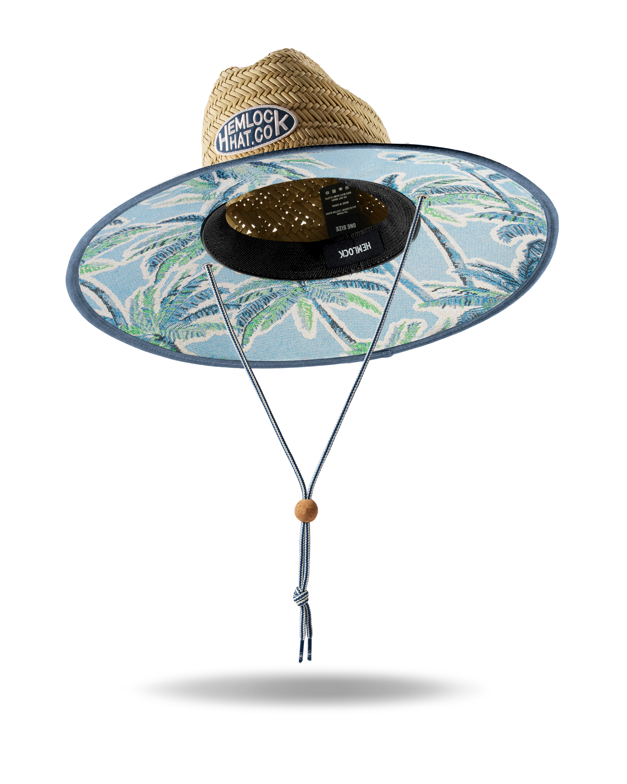 UPF50+ Lifeguard hat in Jacquard Palms
print