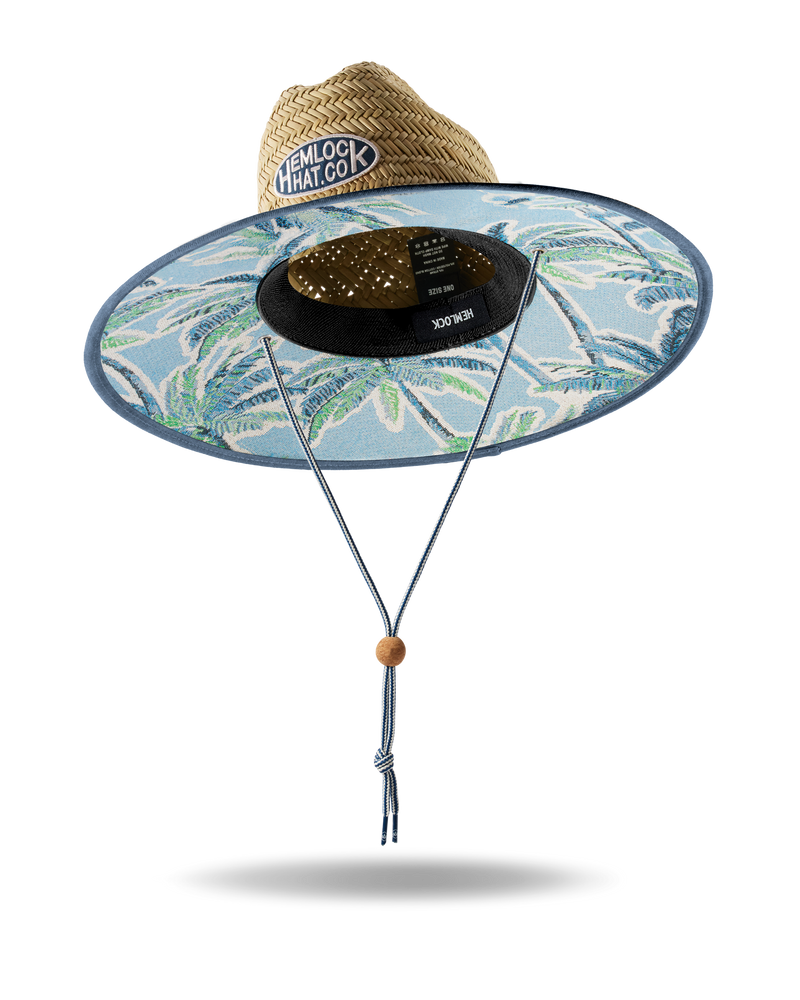 UPF50+ Lifeguard hat in Jacquard Palms
print