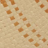 Swatch of the Luna Packable Wide Brim Visor in Sand straw color