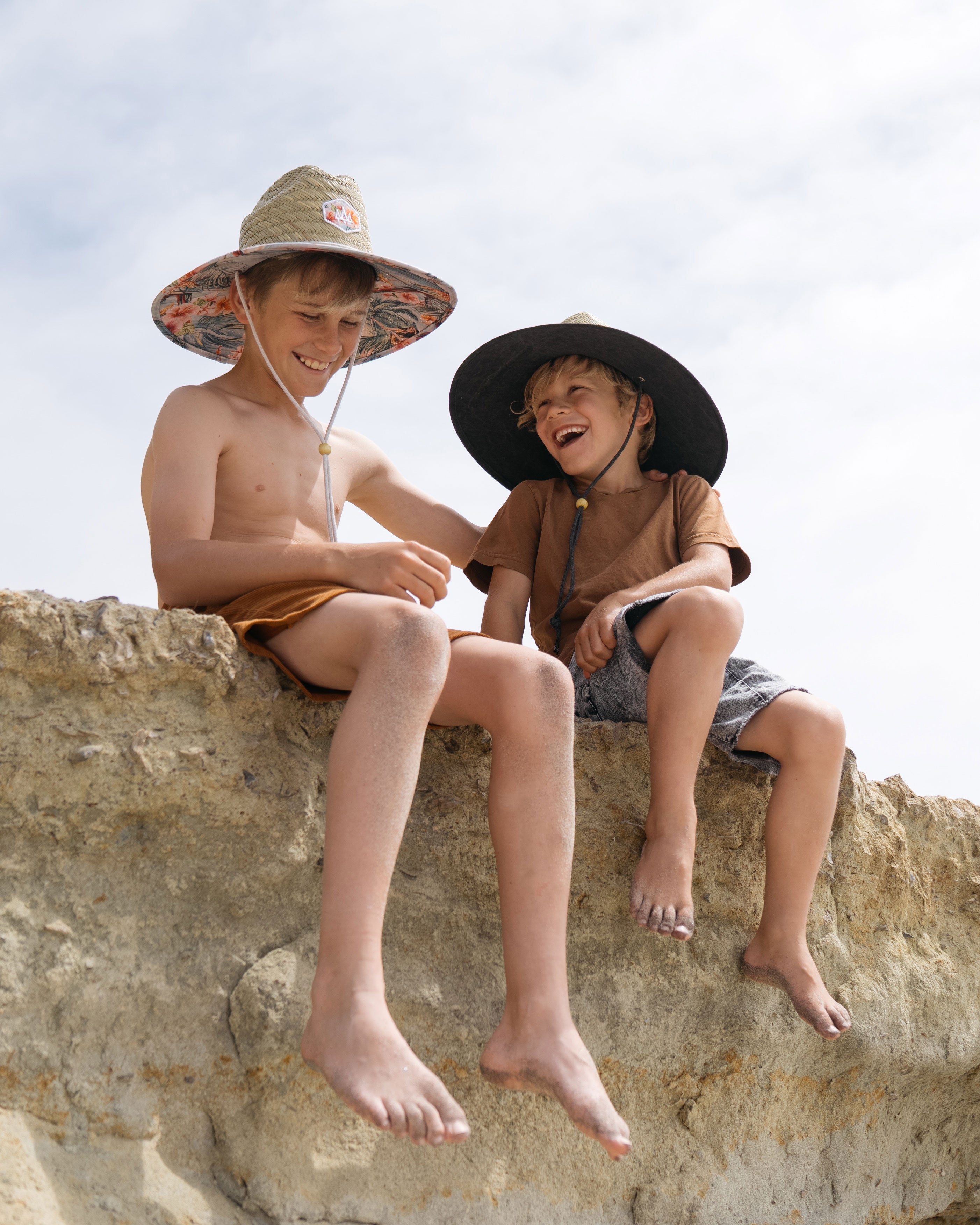 Kids Signature Lifeguard in Solid Black