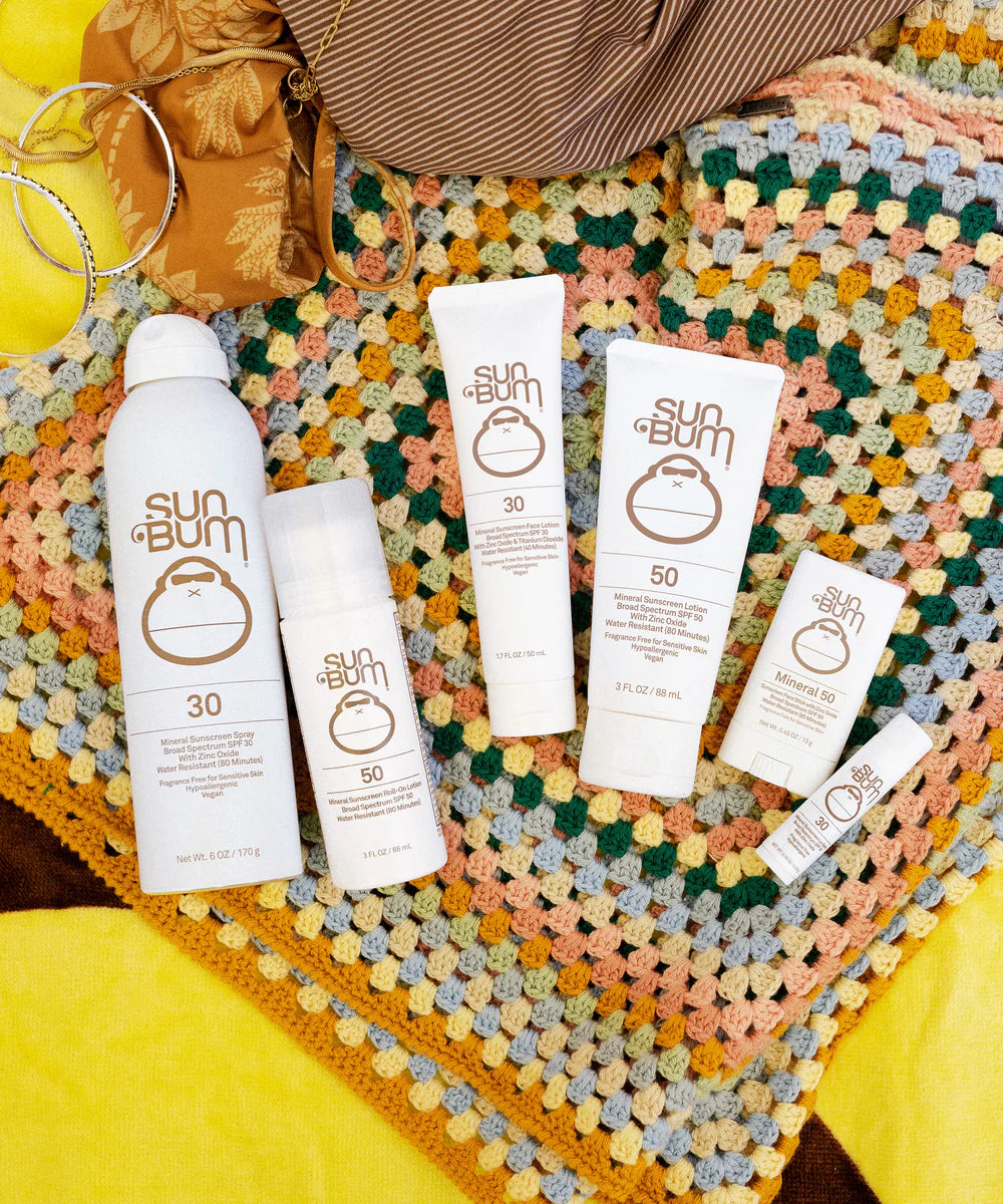 Sun Bum® Mineral SPF 50 Sunscreen Face Stick with other mineral products