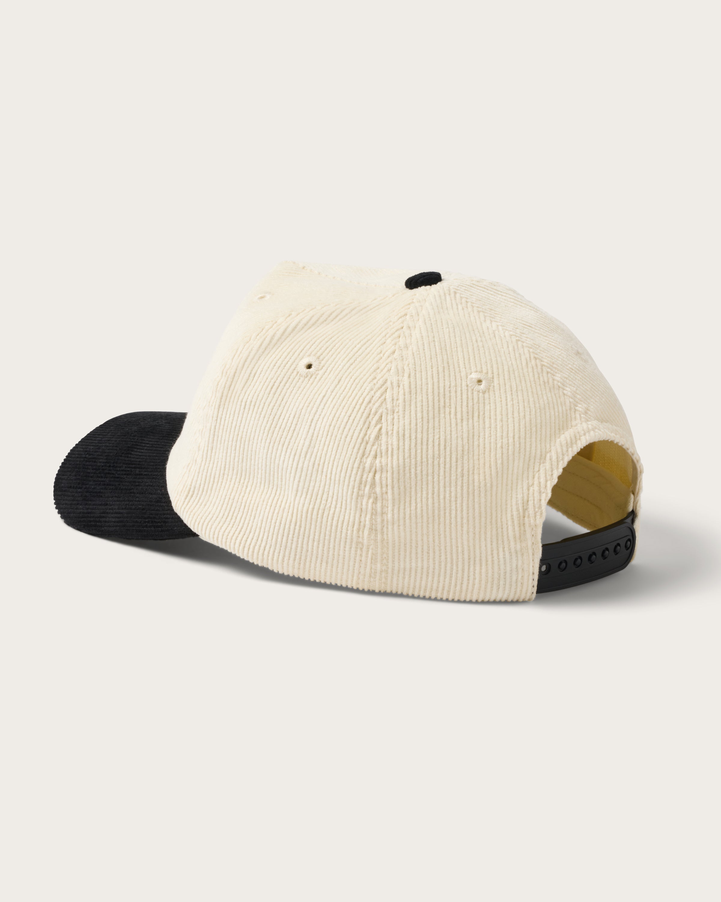 Hemlock Wesley Baseball Hat in Black side  view