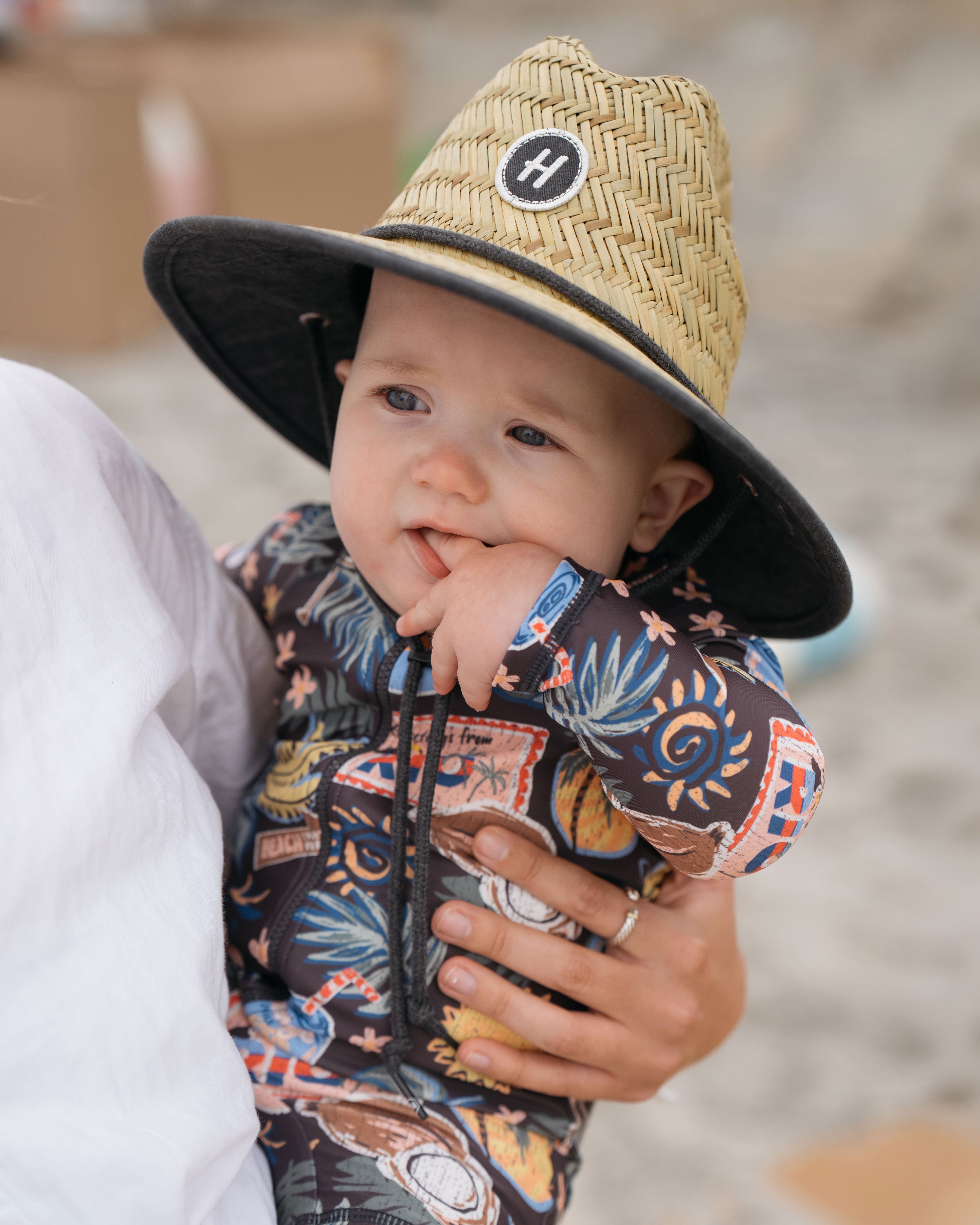 Kids Signature Lifeguard in Solid Black