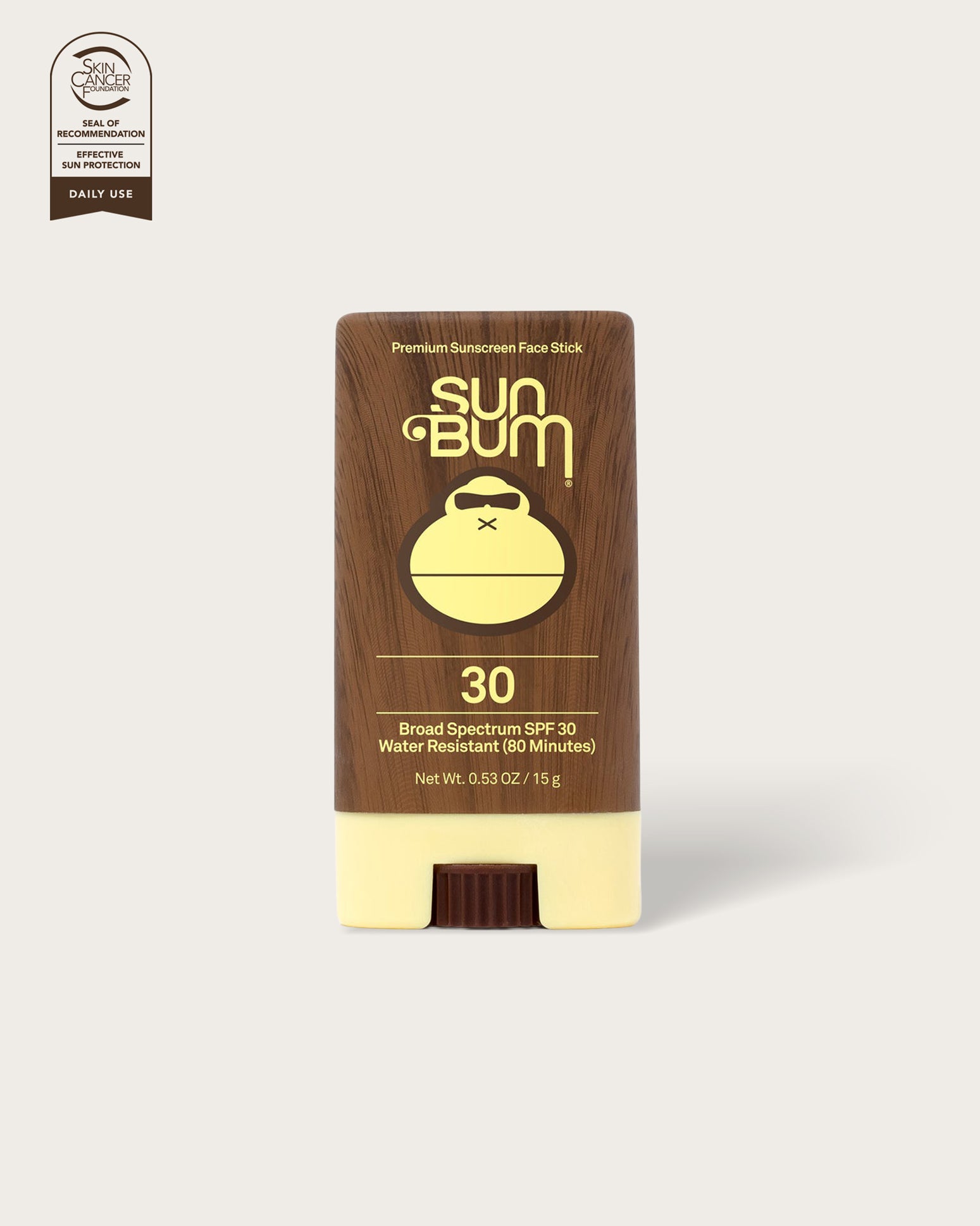 Sun Bum Original SPF 30 Sunscreen Face Stick product front view