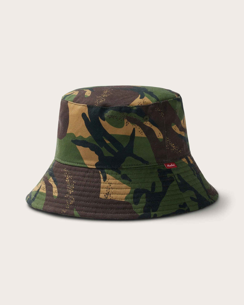 Hemlock Archer Cotton Bucket Hat in Camo