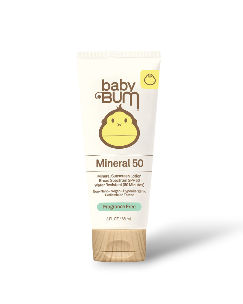 Sun Bum Baby Bum SPF 50 Mineral Sunscreen Lotion 3 oz product front view
