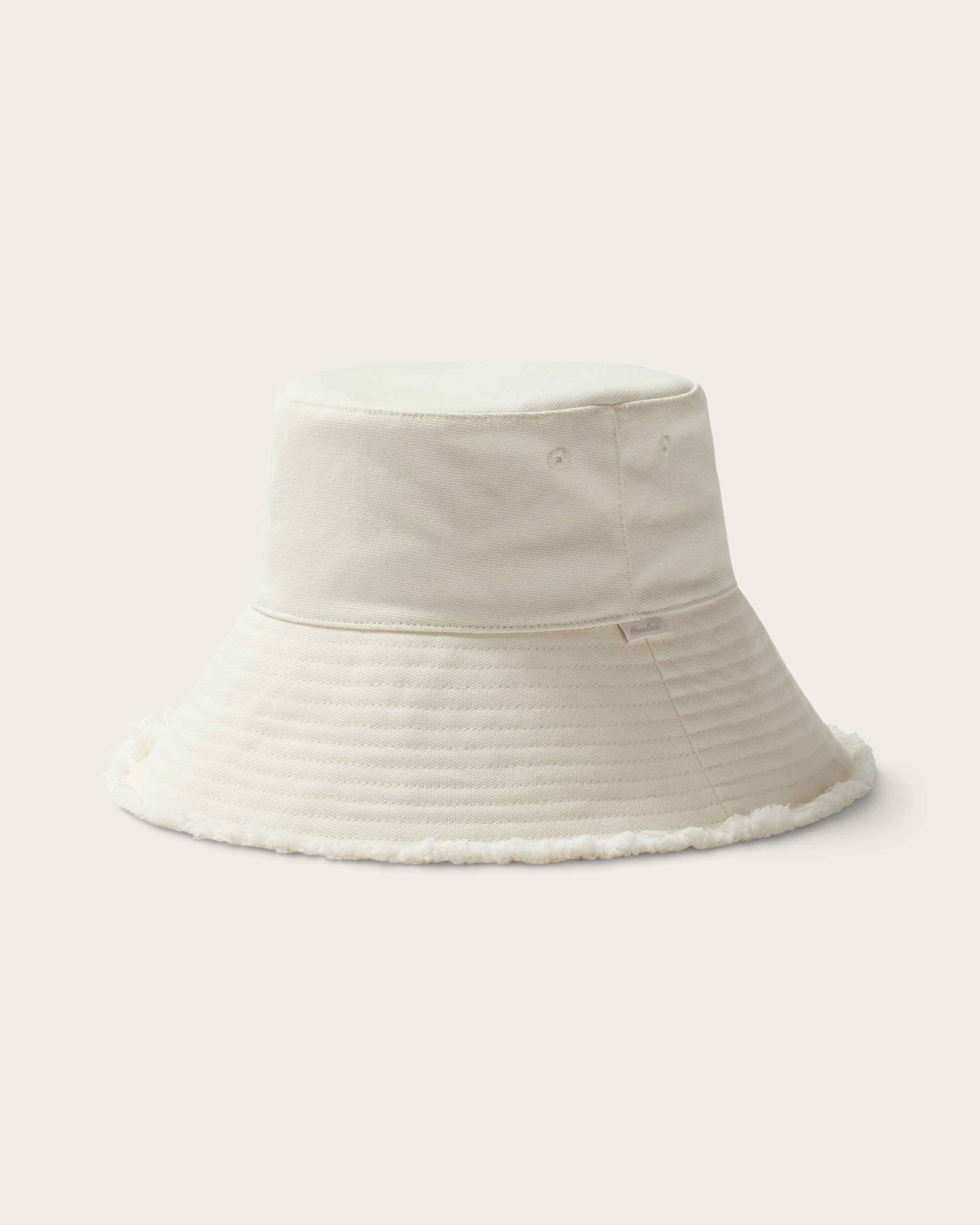 Bali Wide Brim Bucket in Bone - undefined - Hemlock Hat Co. Buckets