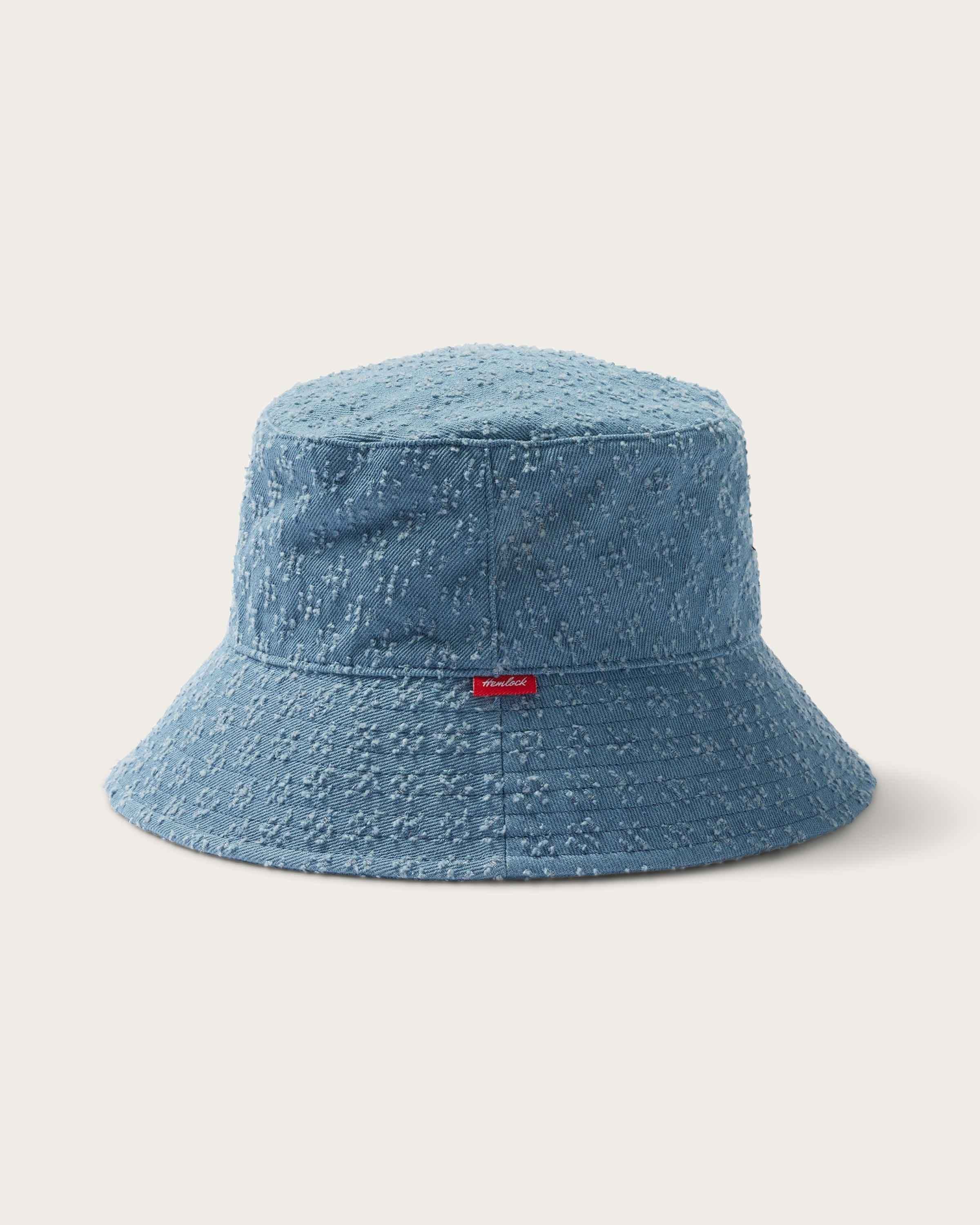 Hemlock Benny Denim Bucket Hat  side profile