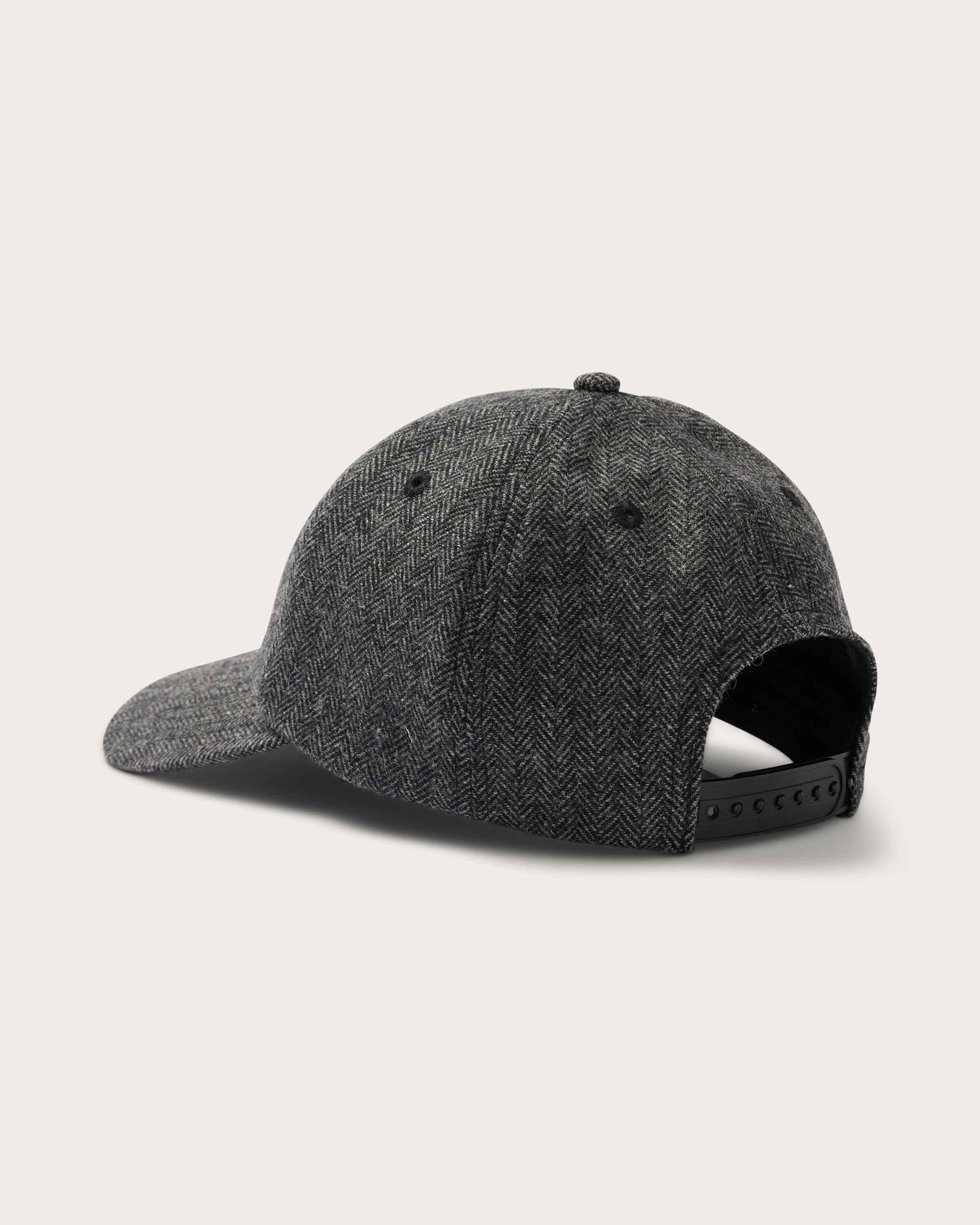 Bristol Cap in Grey & Black - undefined - Hemlock Hat Co. Ball Caps