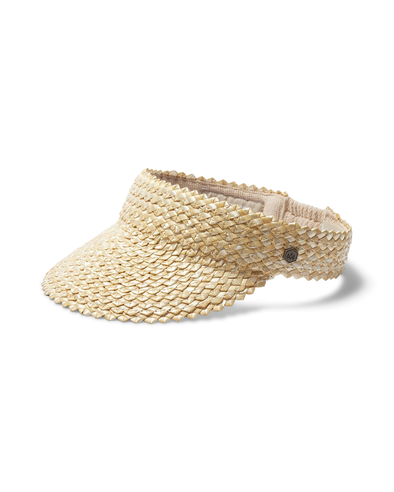Capri Visor in Blonde - Big Kids - undefined - Hemlock Hat Co. Visors - Big Kids