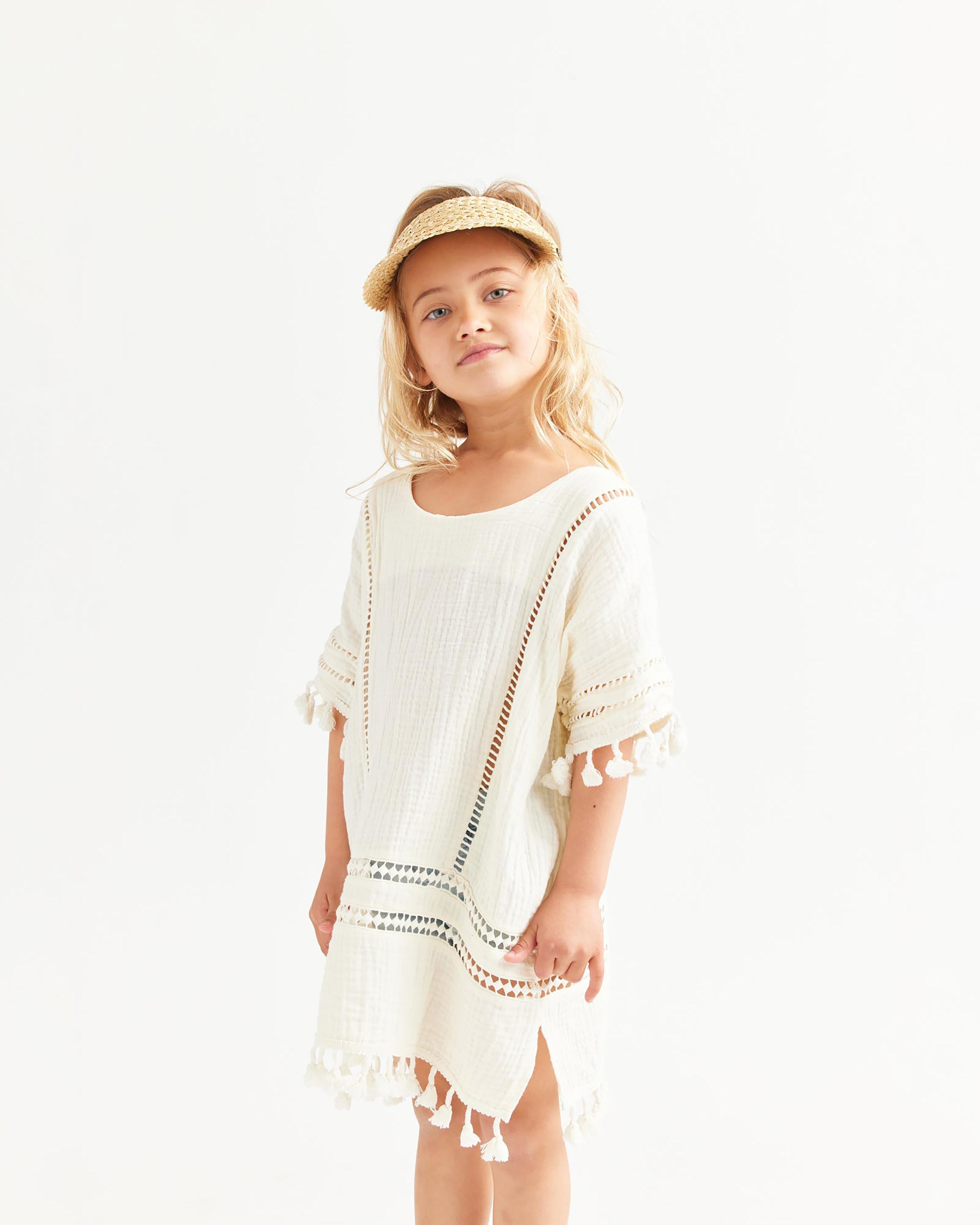 Capri Visor in Blonde - Big Kids - undefined - Hemlock Hat Co. Visors - Big Kids