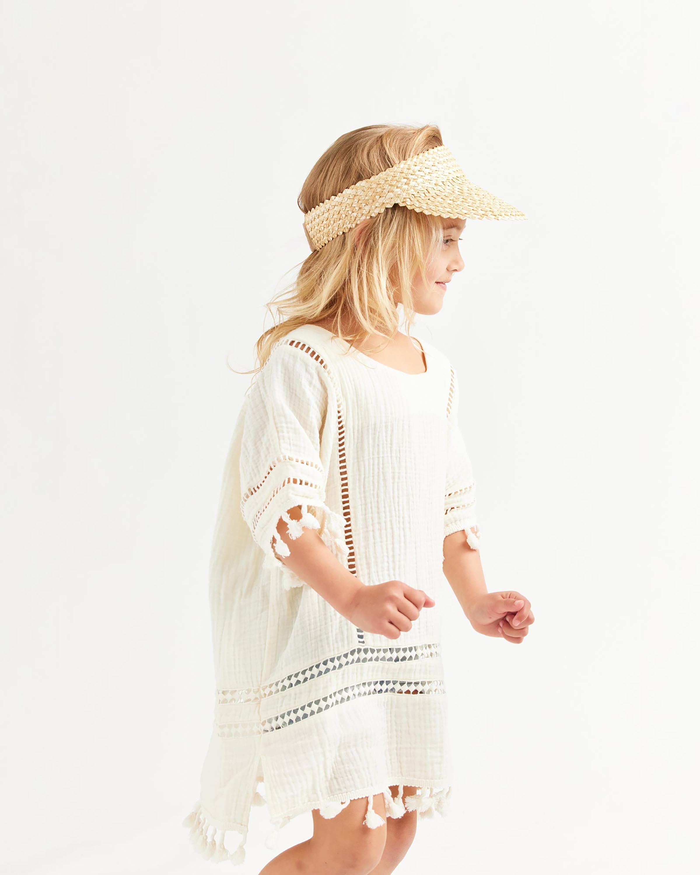 Capri Visor in Blonde - Big Kids - undefined - Hemlock Hat Co. Visors - Big Kids