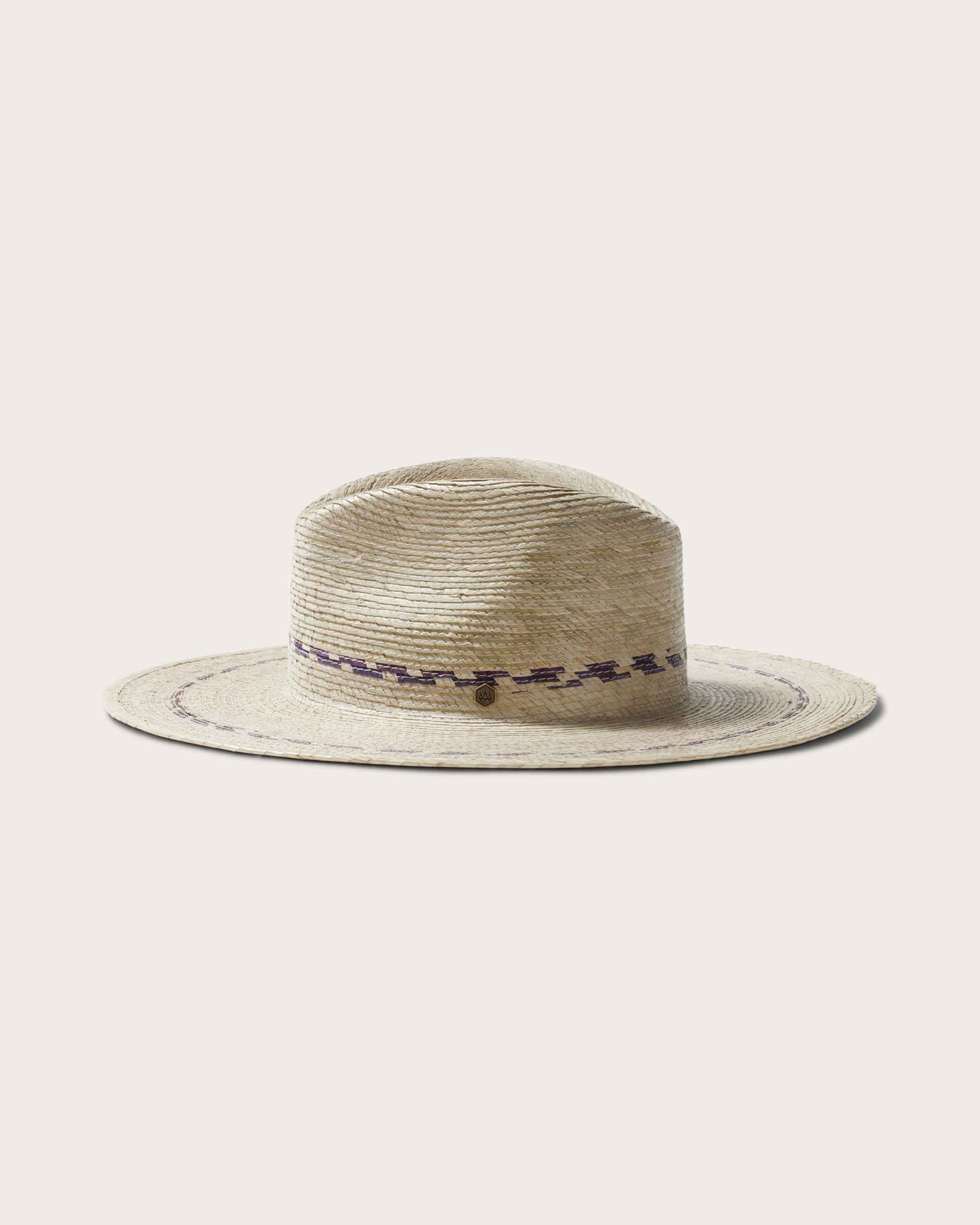 Hemlock Hermosa Straw Hat in Natural side profile