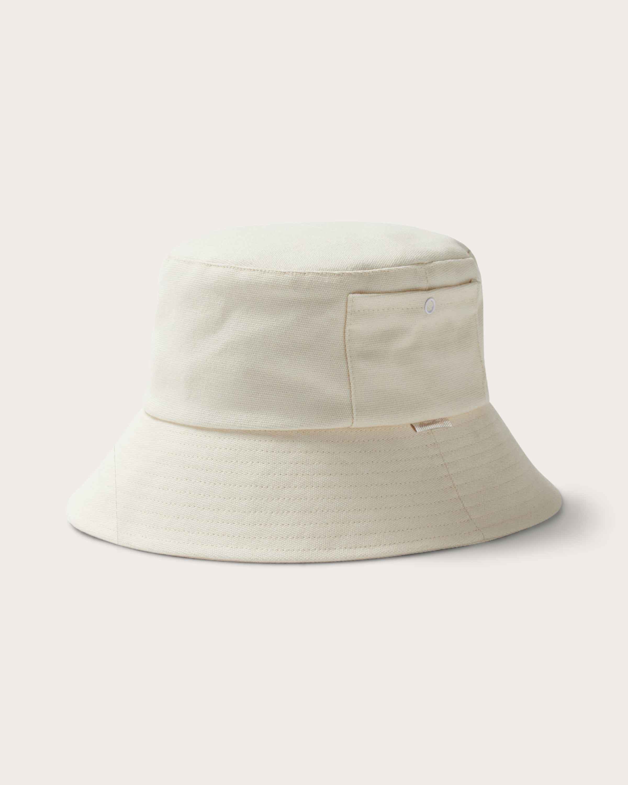 Isle Bucket Hat in Bone - undefined - Hemlock Hat Co. Buckets