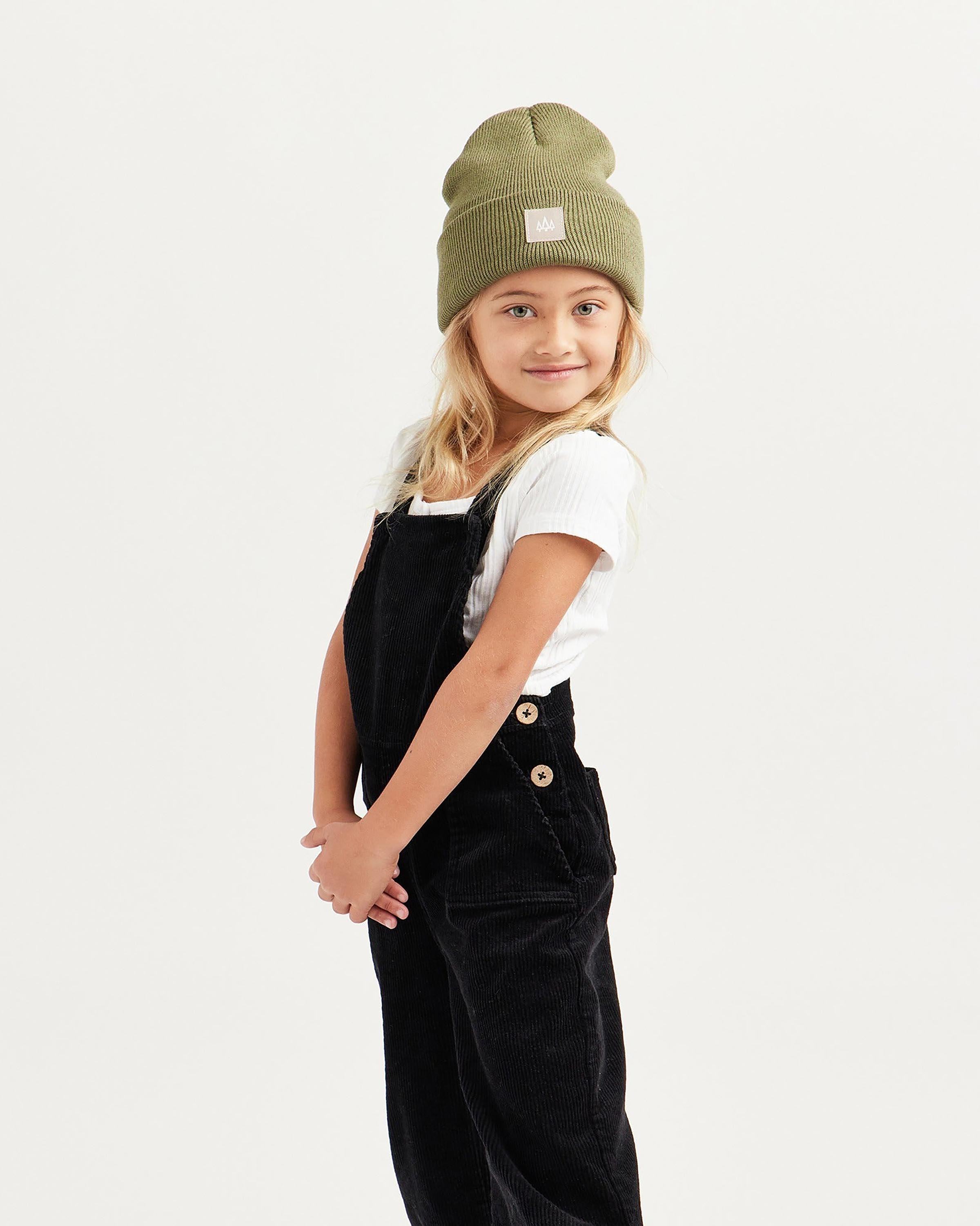 Kids Beacon Beanie in Olive - undefined - Hemlock Hat Co. Beanies - Kids