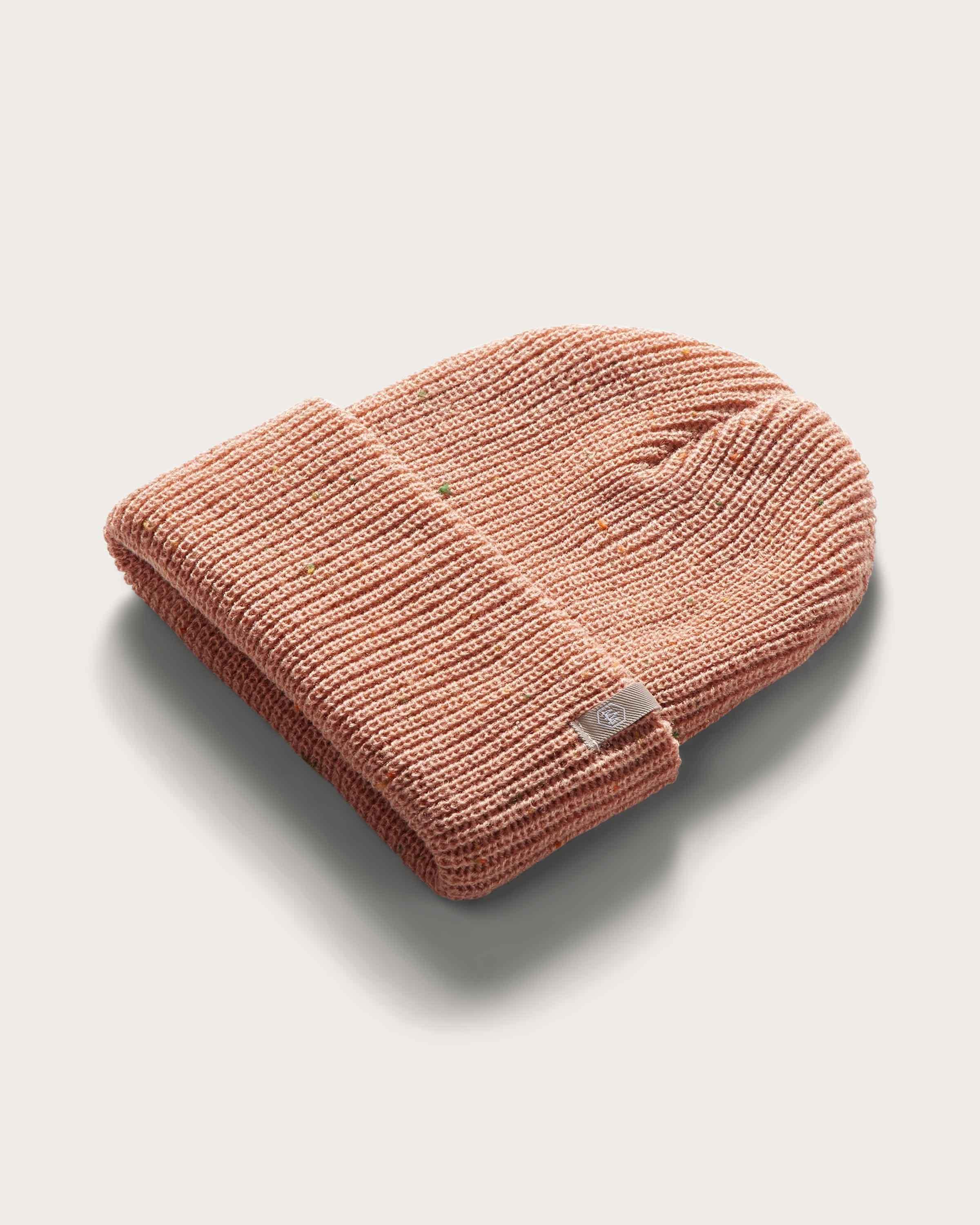 Kids Ranger Beanie in Pale Rose Fleck - undefined - Hemlock Hat Co. Beanies - Kids