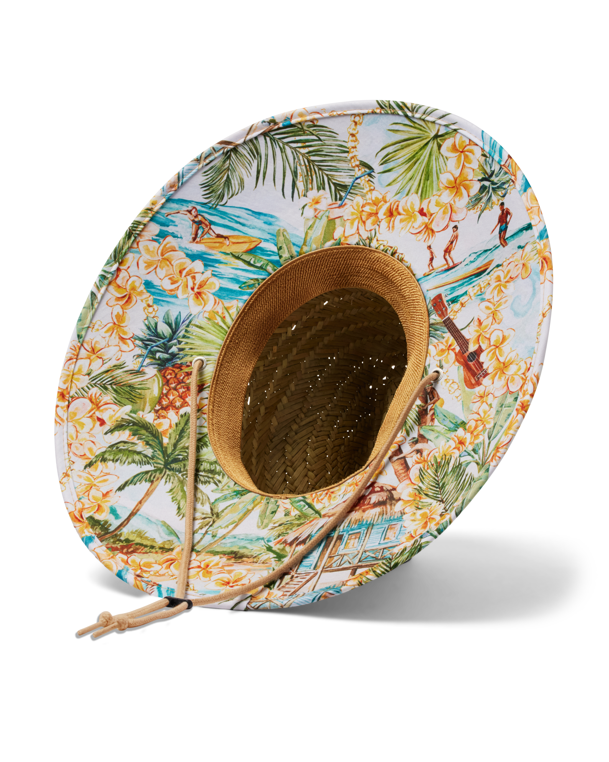 Kids UPF 50+ Lifeguard in Aloha Tropics bottom view