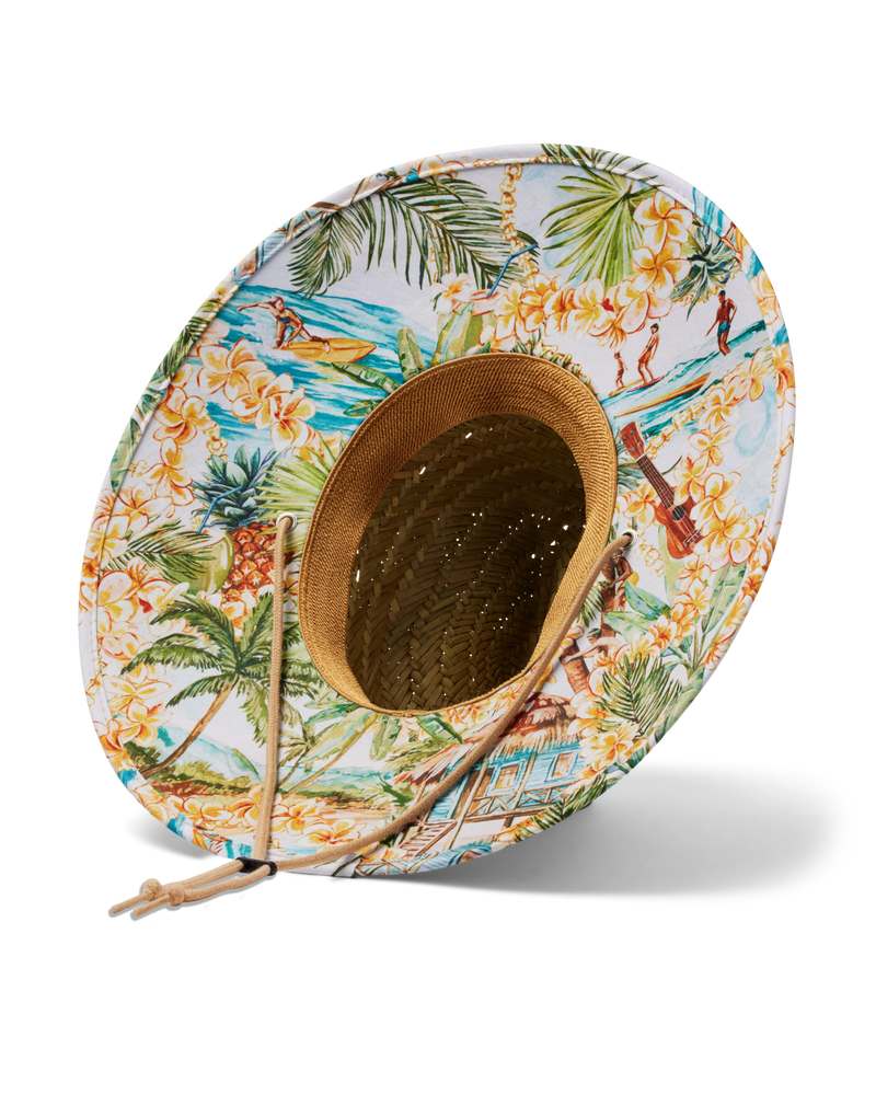Kids UPF 50+ Lifeguard in Aloha Tropics bottom view