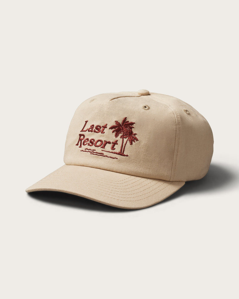 Last Resort 5 Panel in Khaki - undefined - Hemlock Hat Co. Ball Caps