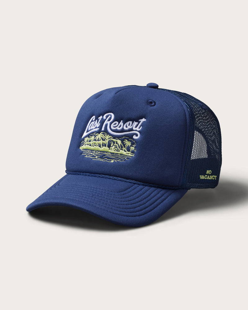 Hemlock Last Resort Foam Trucker in Navy