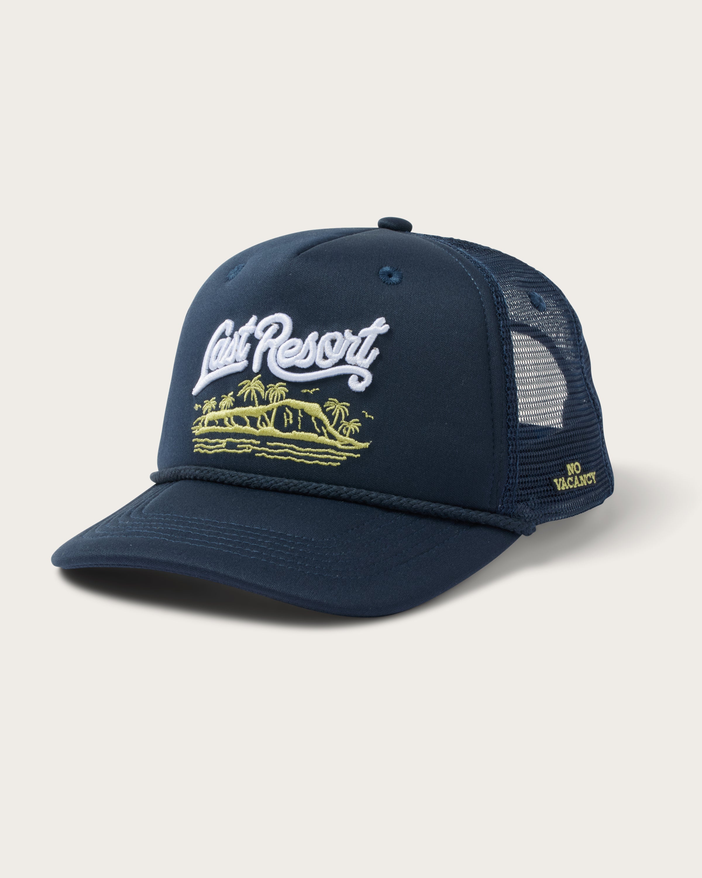 Last Resort Foam Trucker in Navy