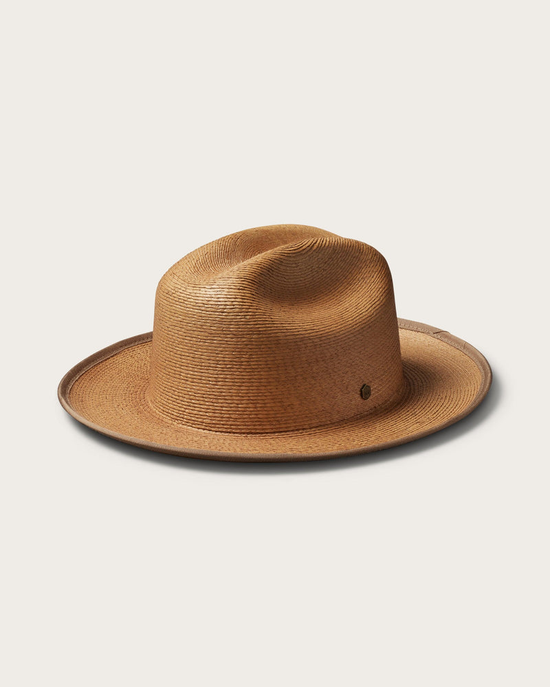 Hemlock Mateo Straw Rancher Hat in Saddle 