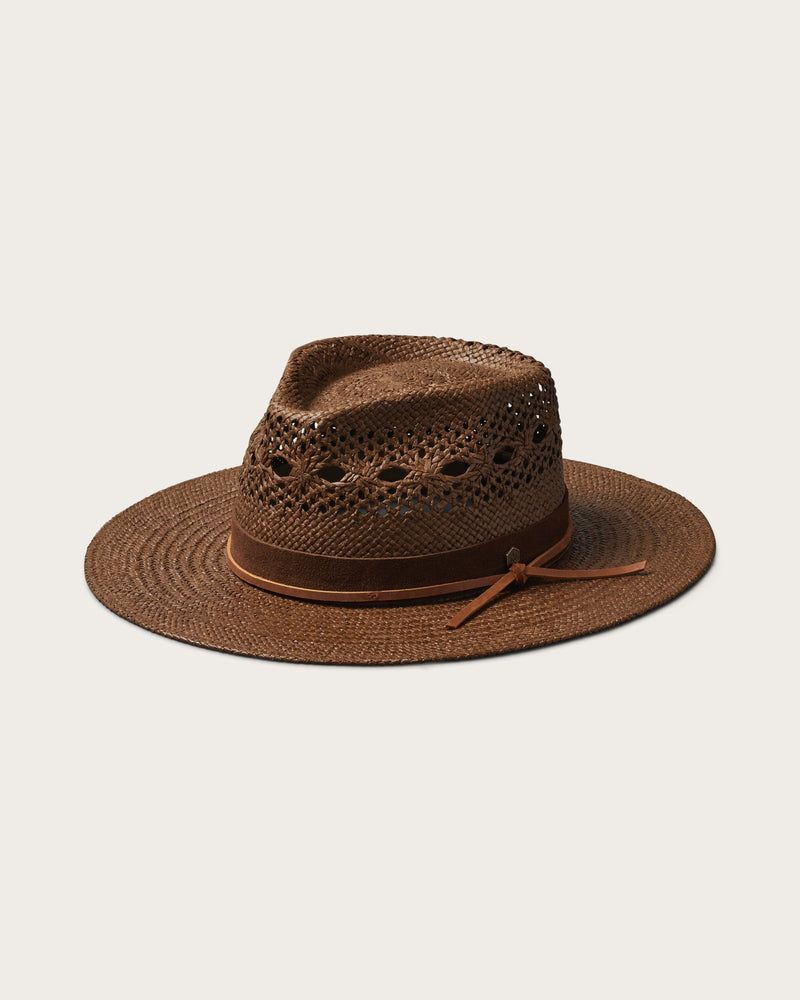 Hemlock Miller Straw Hat in Mocha color