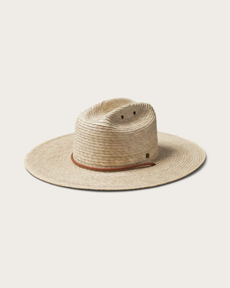 Huk Men Straw Wide Brim Fishing & Beach Hat Palm Wash - Set Sail : Target