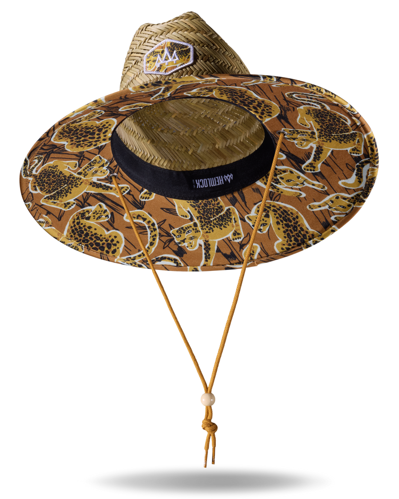 Pounce Straw Lifeguard Hat - Big Kids | Straw Hat UPF 50+