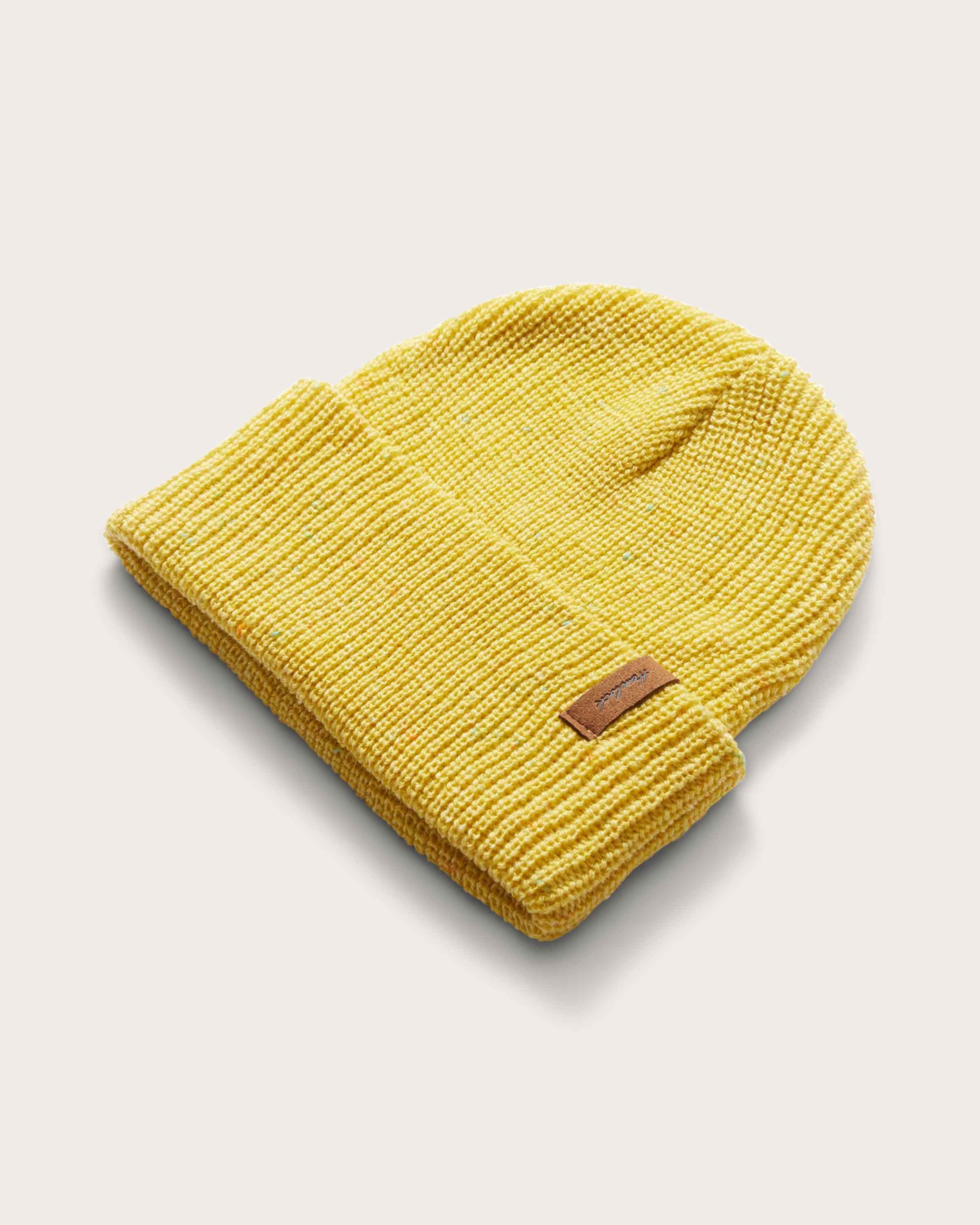 Ranger Beanie in Yellow Fleck - undefined - Hemlock Hat Co. Beanies - Adults