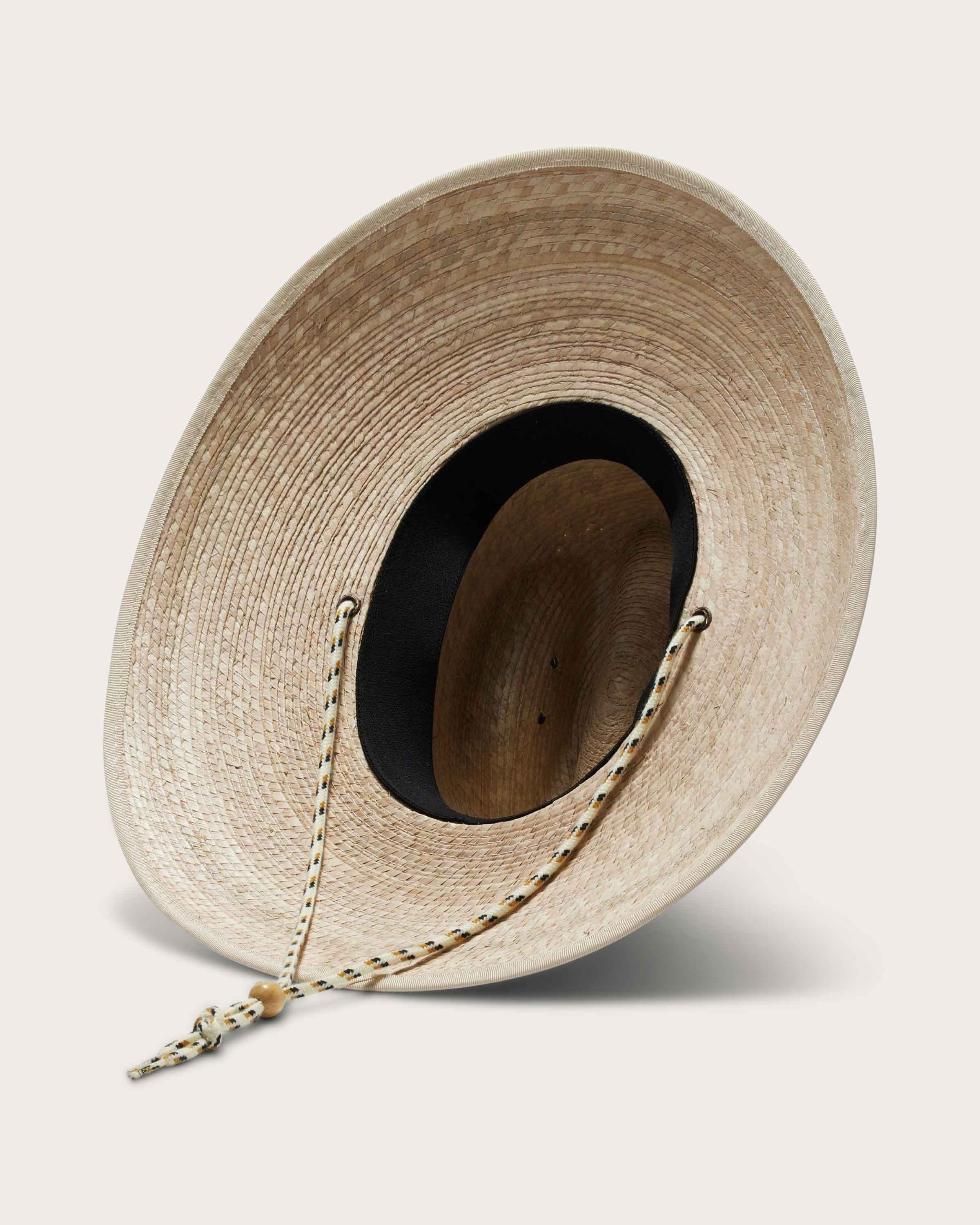 Hemlock Santos Straw Lifeguard Hat in Natural detailed view