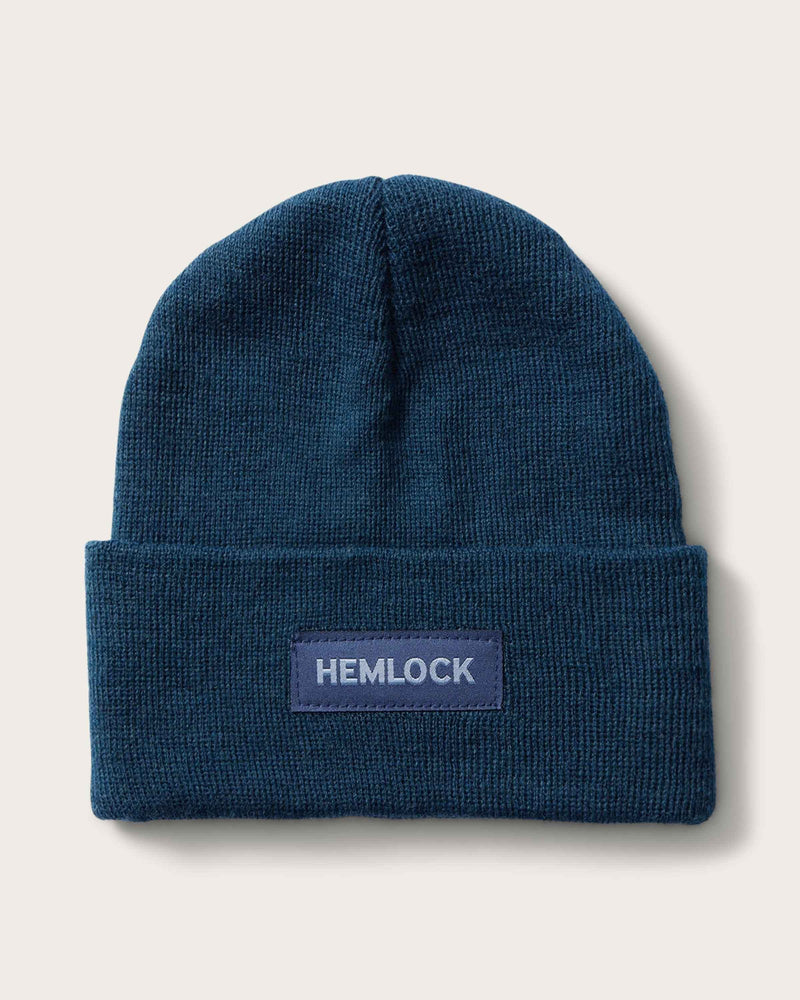 Kids Beacon Beanie in Marine - undefined - Hemlock Hat Co. Beanies - Kids