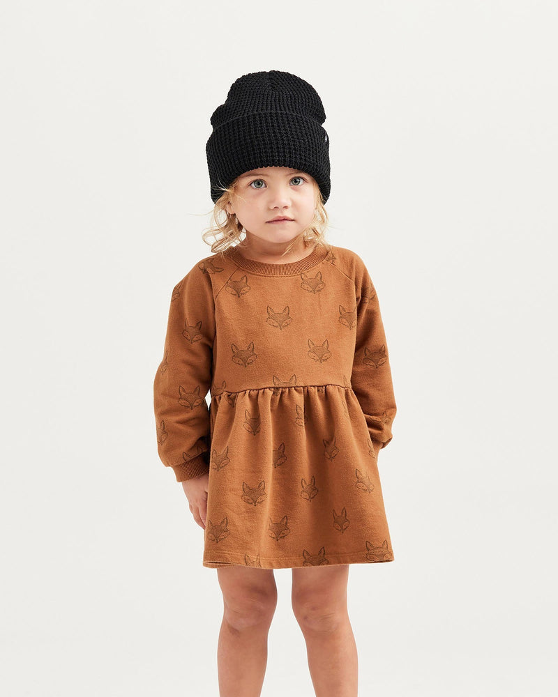 Kids Ranger Beanie in Black Waffle - undefined - Hemlock Hat Co. Beanies - Kids