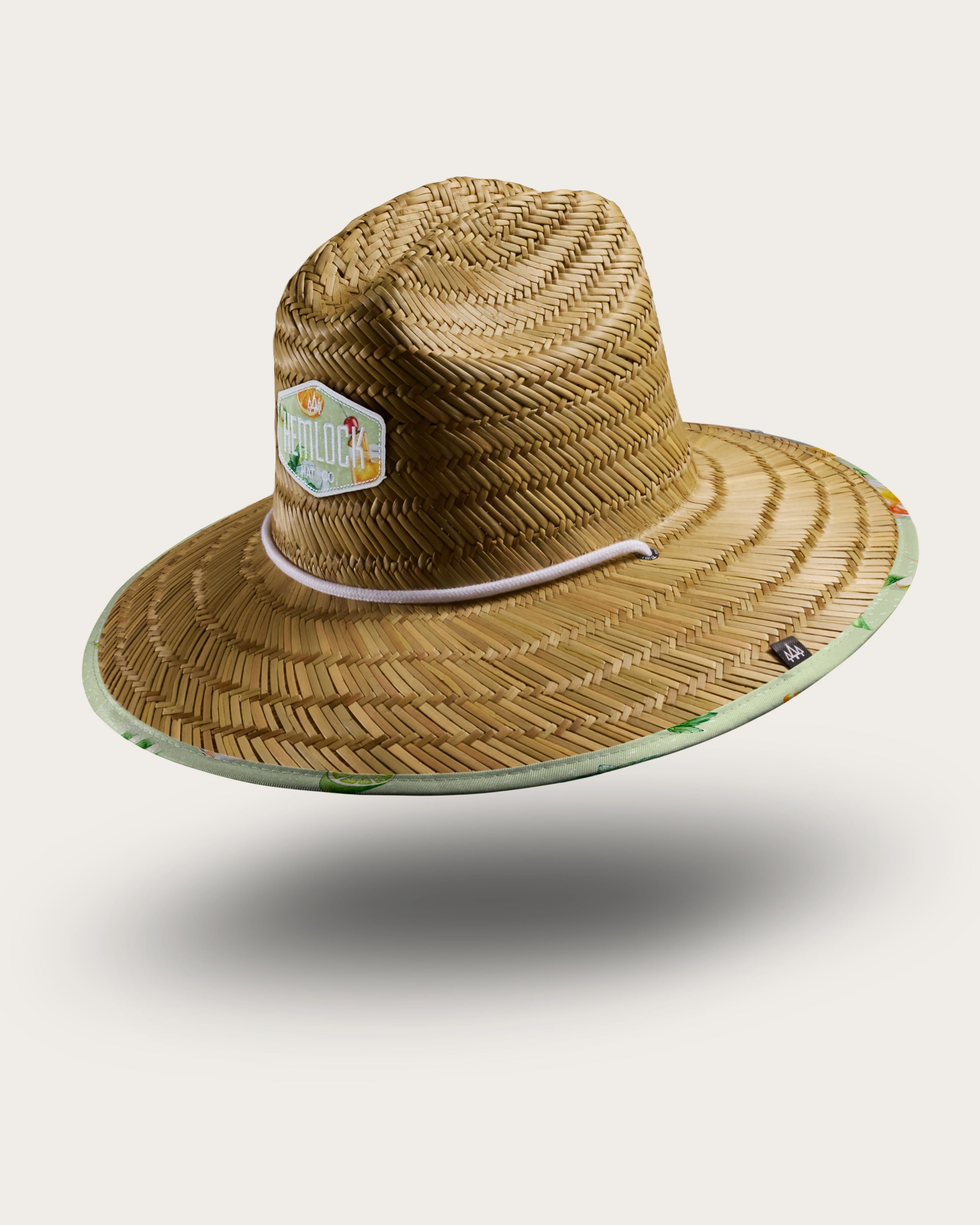 Toddler Straw Hat HEMLOCK HAT Islander Straw Hat MULTI